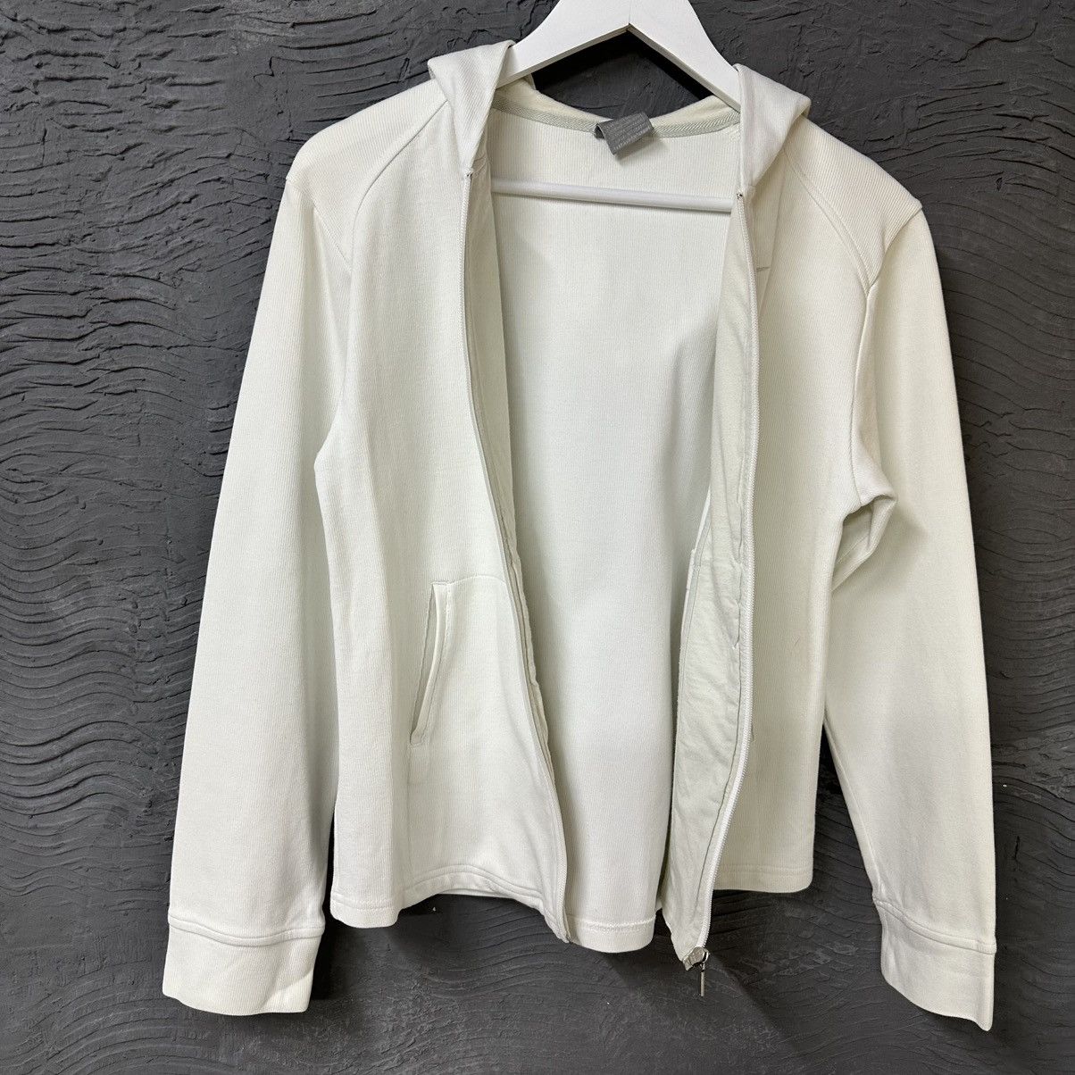 Nike Vintage Nike Zip Hoodie White Size M / US 6-8 / IT 42-44 - 8 Thumbnail