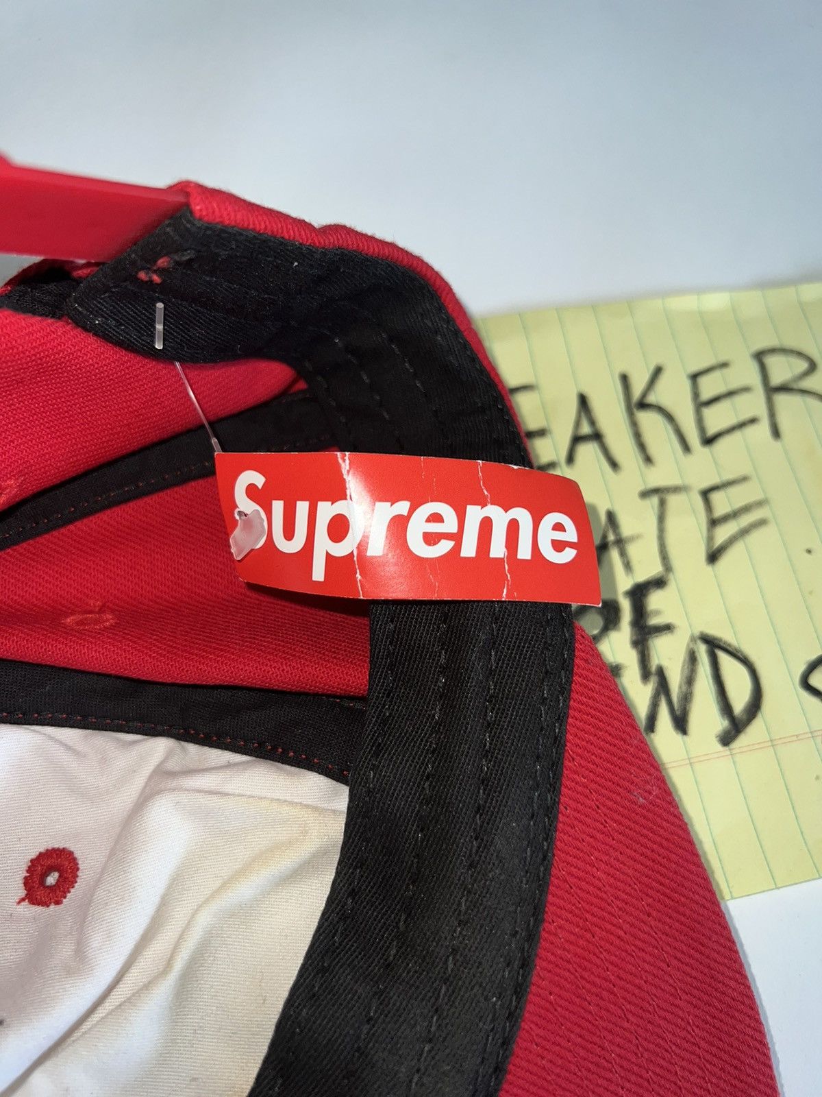 Supreme SUPREME GONZ LOGO 6 panel ss18 in red FAST SHIPPING Size ONE SIZE - 8 Thumbnail