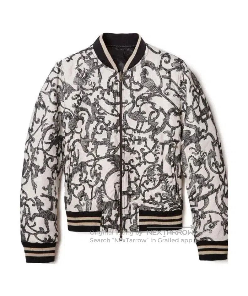 Dries Van Noten Dries Van Noten Embroidered Bomber Jacket. Size US M / EU 48-50 / 2 - 6 Thumbnail