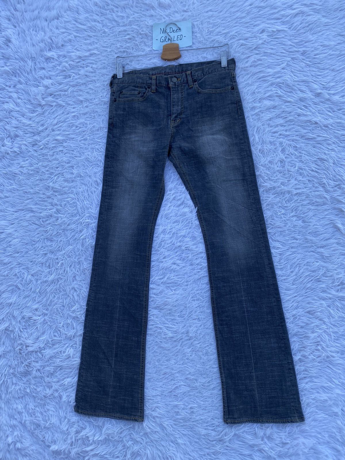 Studio D'Artisan Rare Vintage Studio D’Artisan Bootcut Washed Denim/ Jeans Size 30" / US 8 / IT 44 - 3 Thumbnail