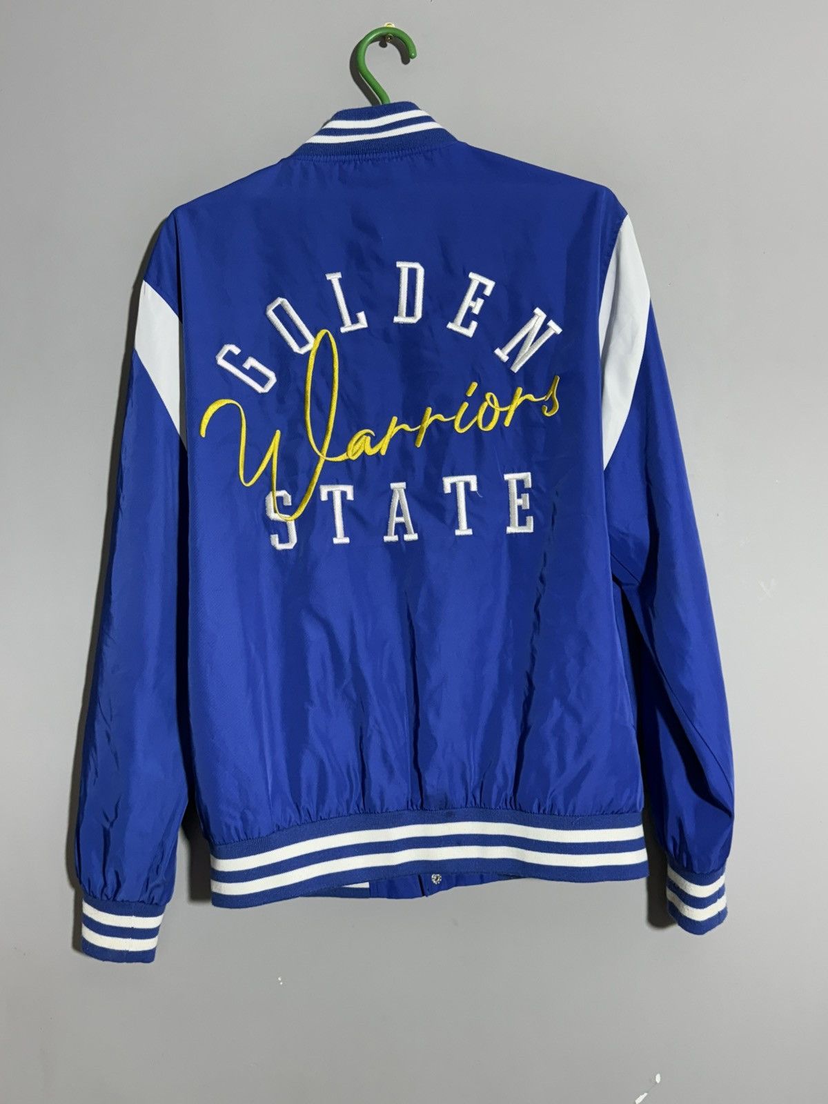 NBA Golden State Warriors Blue Bomber jacket size M Size US M / EU 48-50 / 2 - 7 Thumbnail