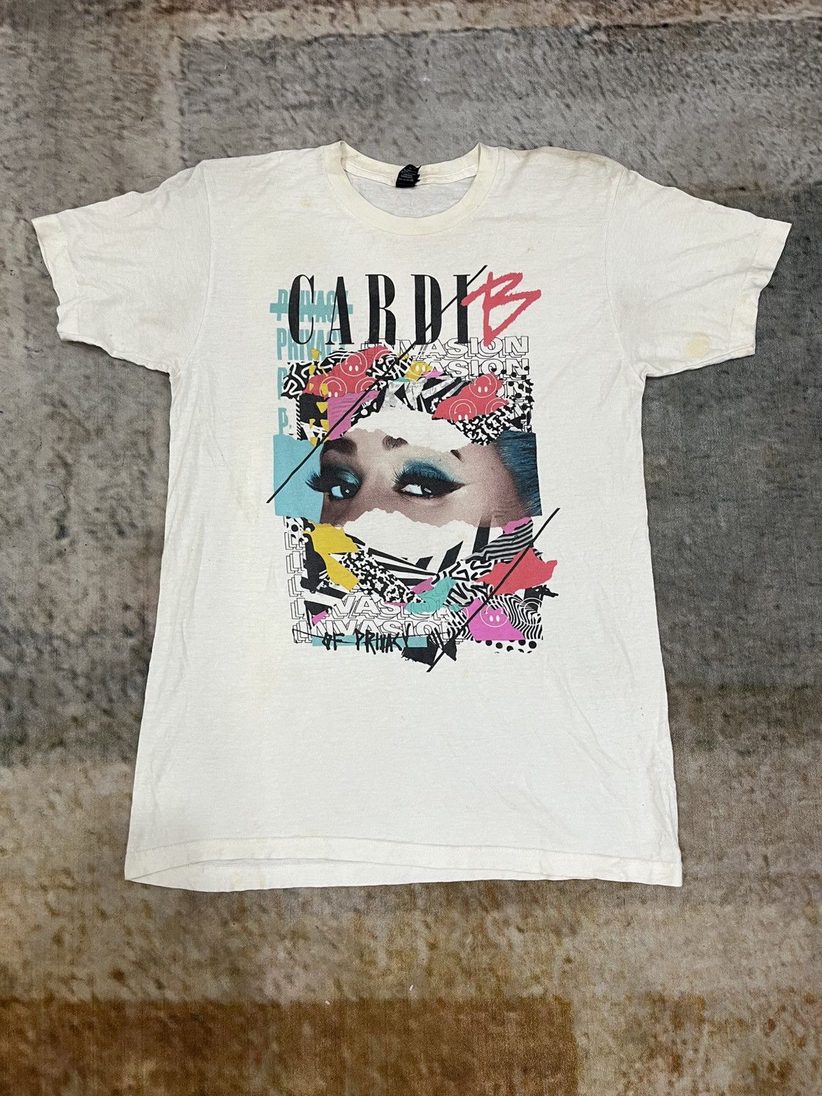 Rap Tees × Vintage Cardi B Photo Tee Size US M / EU 48-50 / 2 - 2 Thumbnail