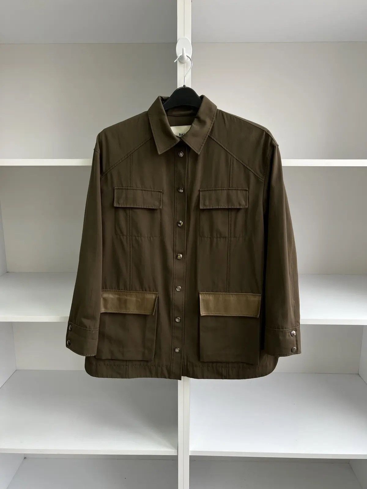 Bally × Vintage Vintage Bally made in Italy Sharks brown jacket Size US M / EU 48-50 / 2 - 1 Thumbnail