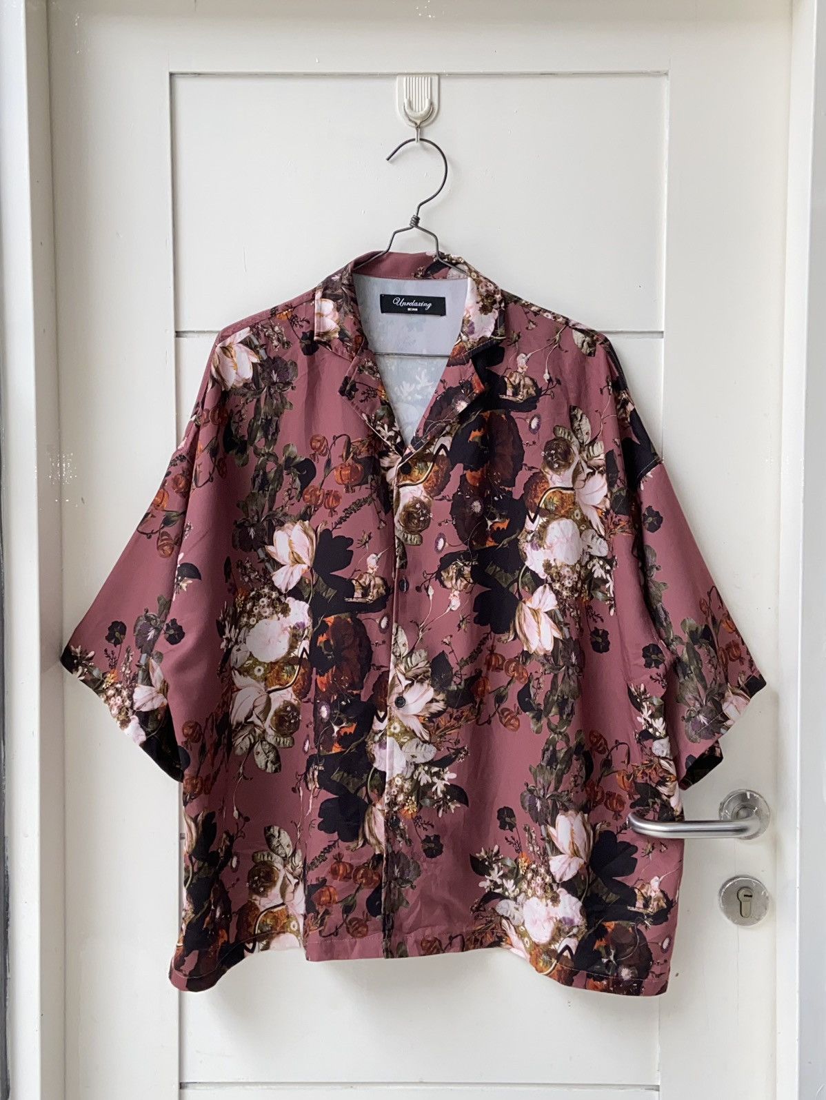 Designer × Japanese Brand UNRELAXING DESIGN Flowers Motive Shirt Size US XXL / EU 58 / 5 - 1 Thumbnail