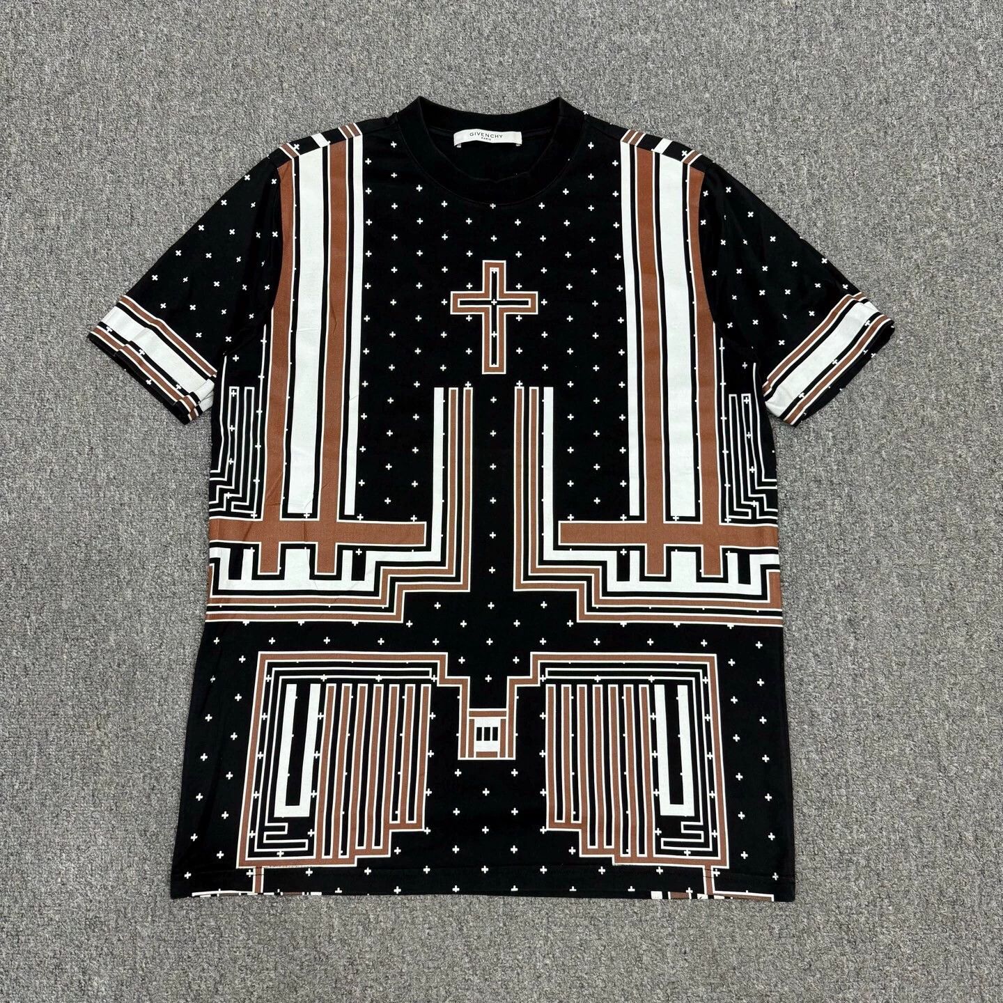 Givenchy Givenchy Cross Short-Sleeve T-Shirt XS 99 New Size US XS / EU 42 / 0 - 1 Thumbnail