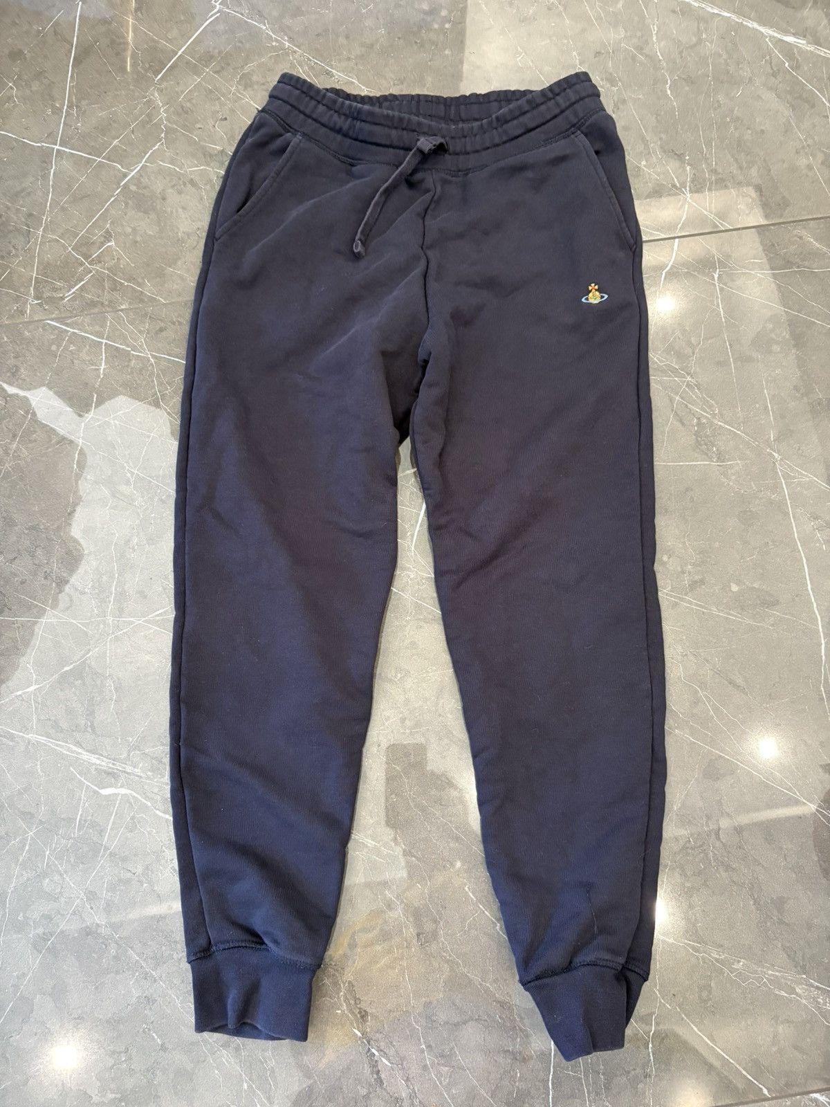 Vivienne Westwood Men's Vivienne Westwood Jogger Sweatpants Black Med Orb Logo Size US 30 / EU 46 - 1 Thumbnail