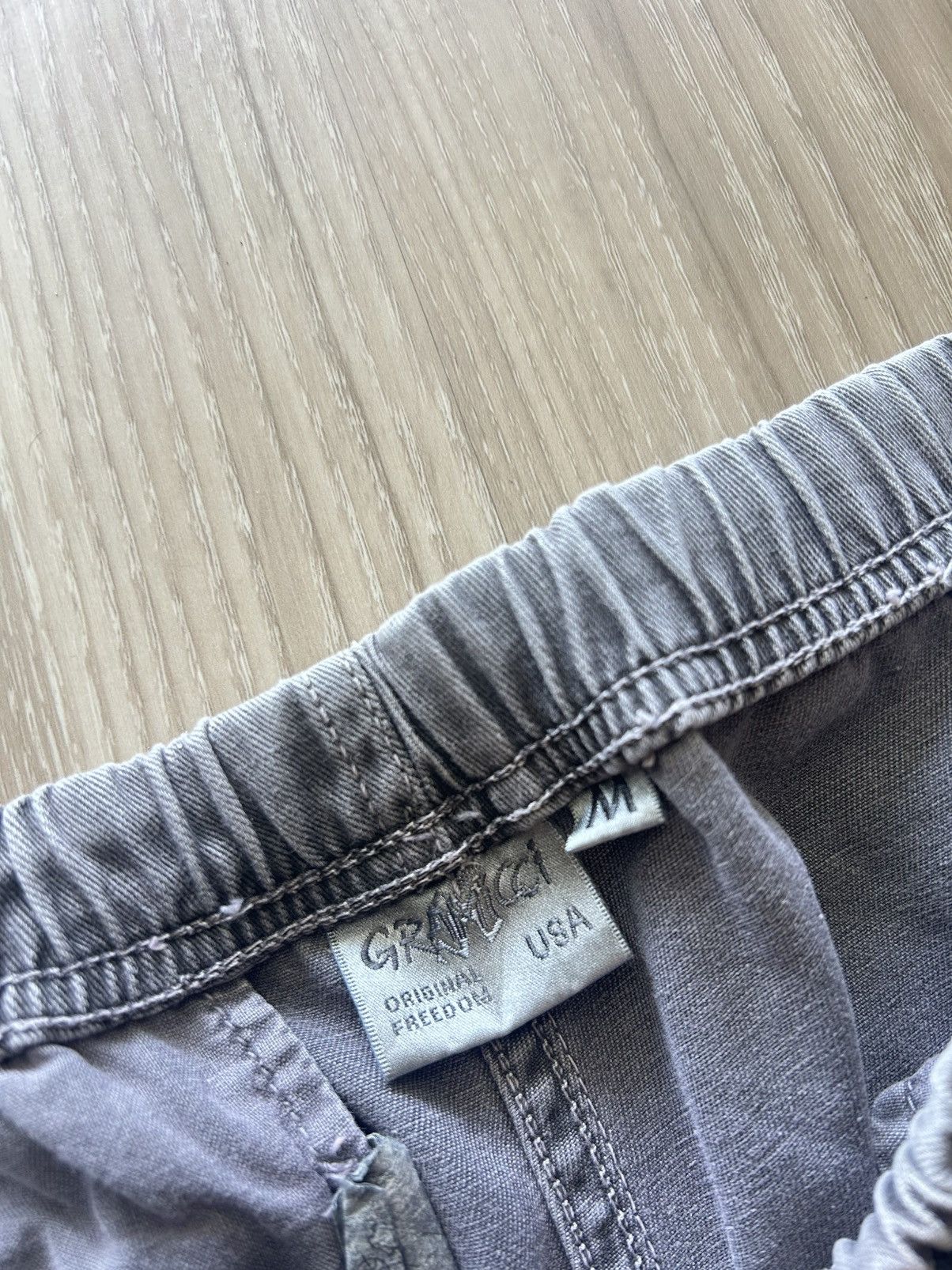 Gramicci VINTAGE Gramicci Pants Grey With Adjustable Hem Size US 31 - 7 Thumbnail