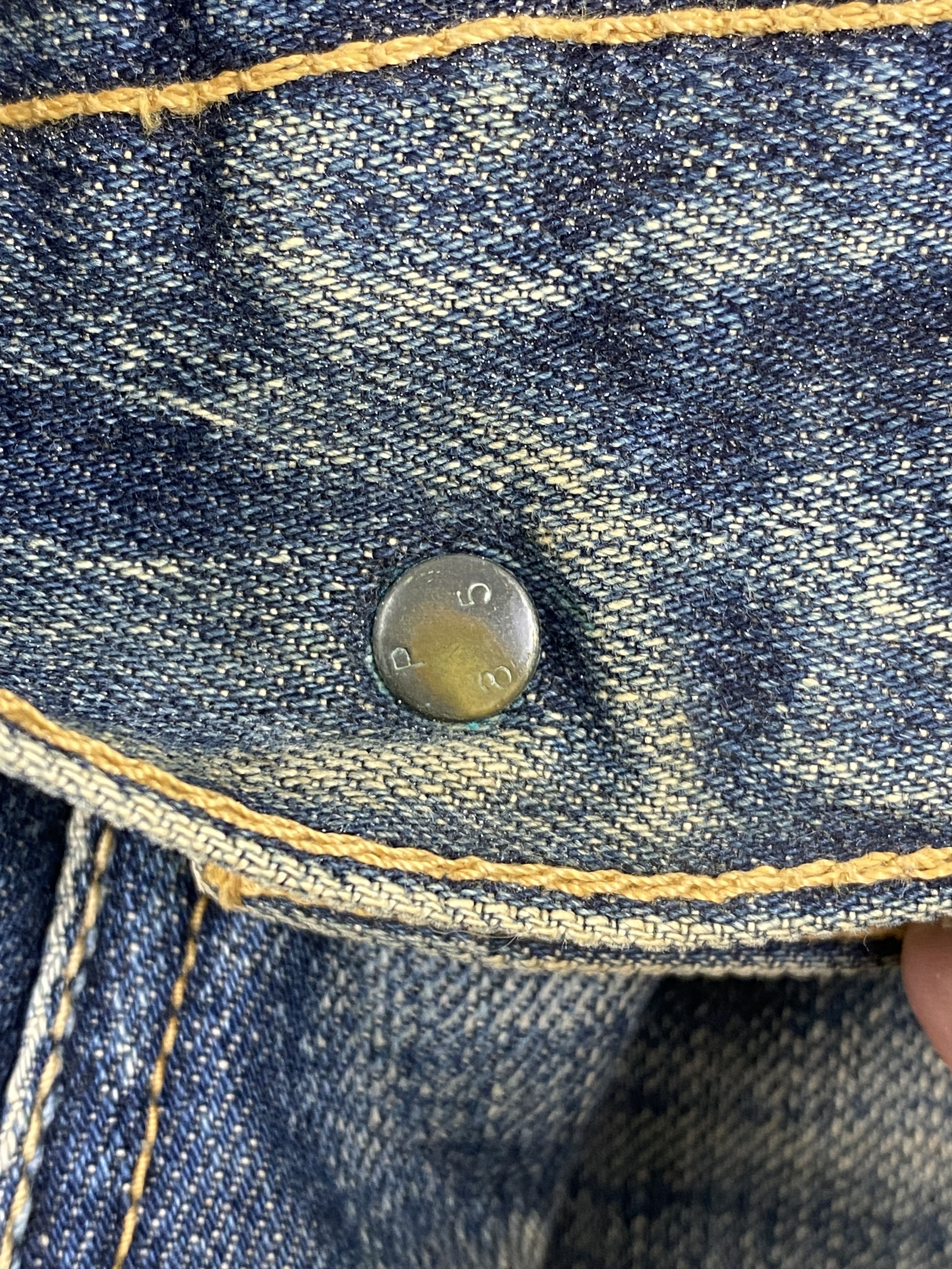 Levi's × Vintage Rusty Vintage 90s Levis 523 Faded Blue Jeans Size US 31 - 15 Thumbnail