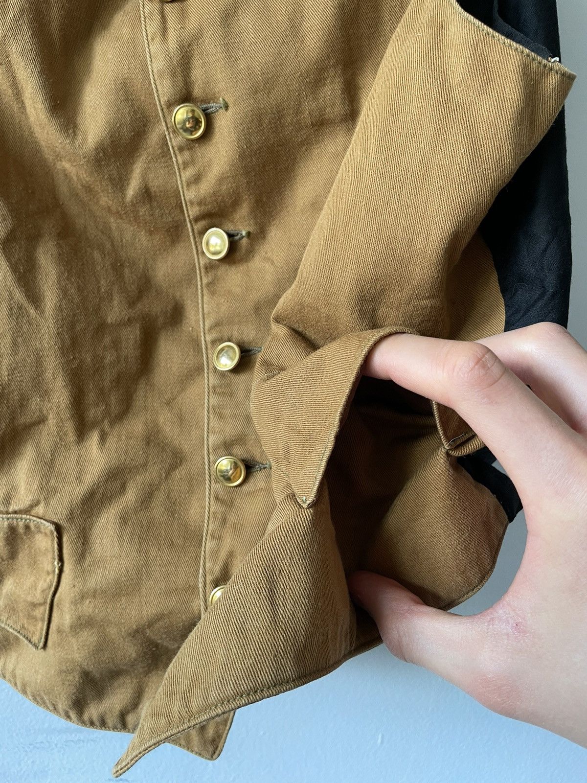 Vintage Vintage 1920’s Extremely Rare Archival Vest Size 40S - 7 Thumbnail