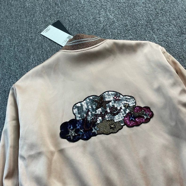 Saint Laurent Paris Saint Laurent Paris SAINT LAURENT Cloud Jacket in Light Pi Size US M / EU 48-50 / 2 - 6 Thumbnail
