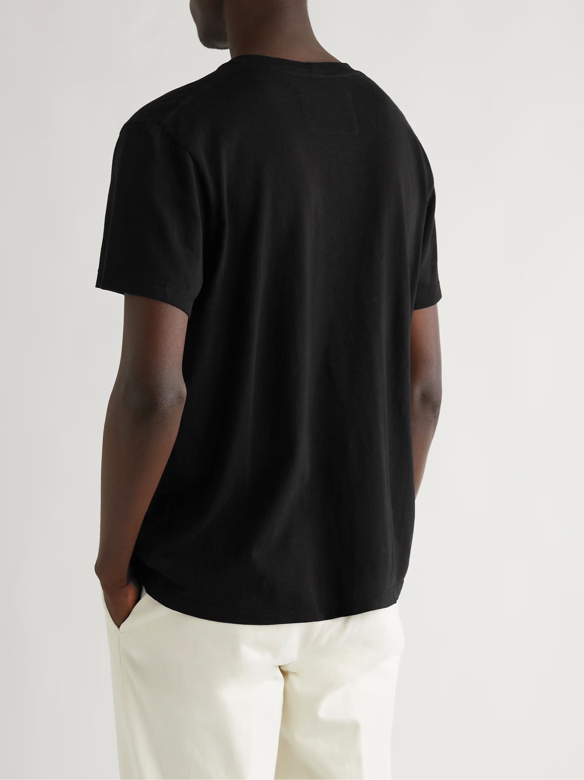 Other Nili Lotan Bradley Black Basic Tee T-Shirt Size US M / EU 48-50 / 2 - 6 Thumbnail