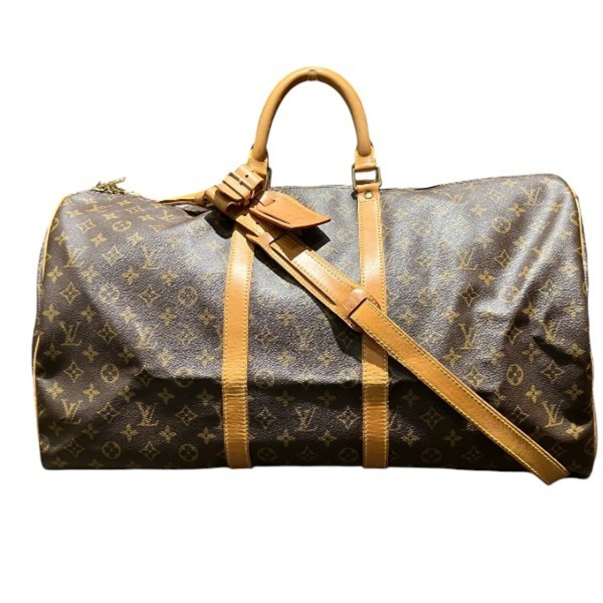 Louis Vuitton Louis Vuitton Keepall Bandouliere 55 travel Size ONE SIZE - 1 Thumbnail