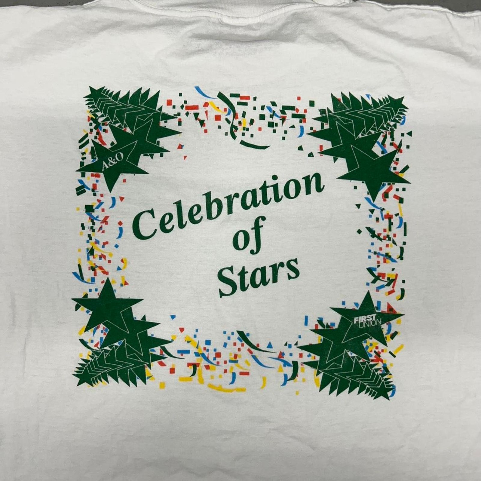 Other VTG First Union Bank Celebration of Stars white tee Size US XXL / EU 58 / 5 - 2 Thumbnail