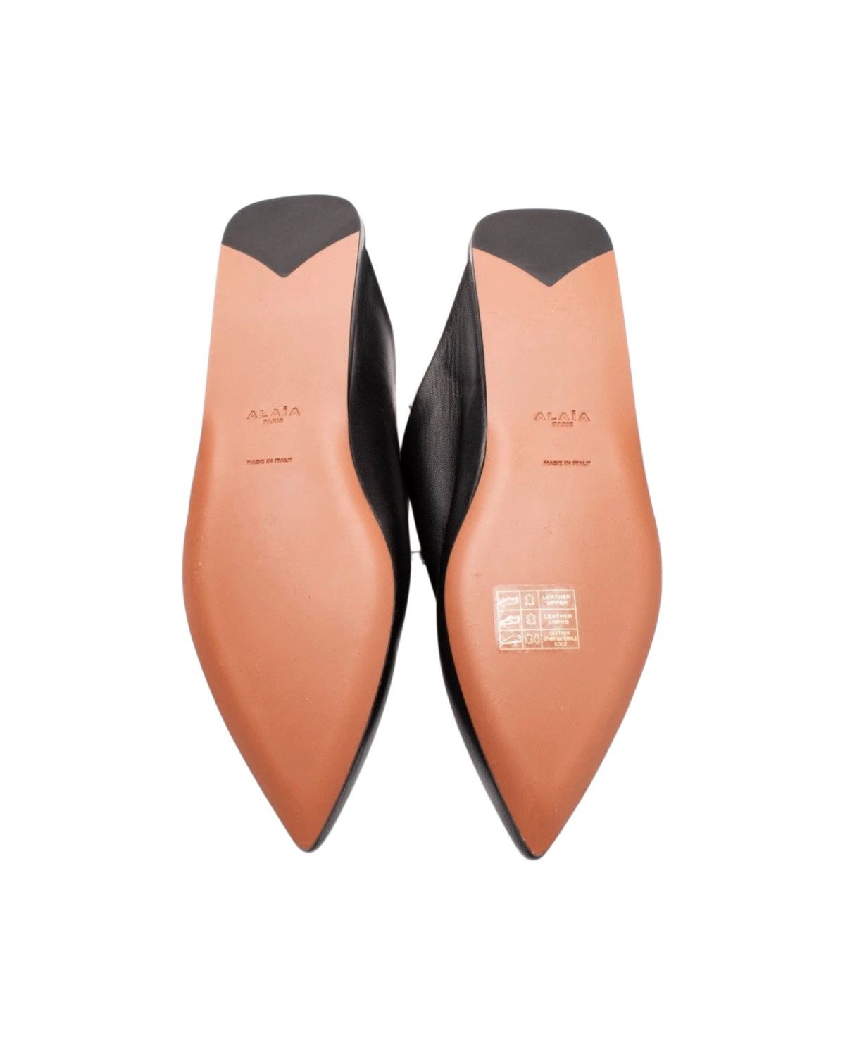 Alaia Alaïa Lambskin Ankle Strap Ballerina Flat — Blk, US8 / EU38 Size US 8 / IT 38 - 5 Thumbnail