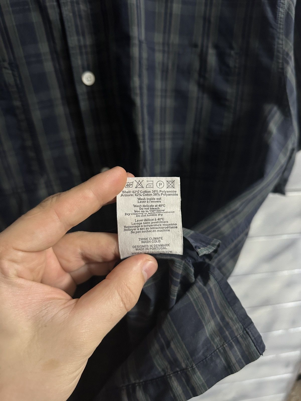 Norse Projects Shirt Button Norse Project in cage Size XL-XXL Size US XXL / EU 58 / 5 - 9 Thumbnail