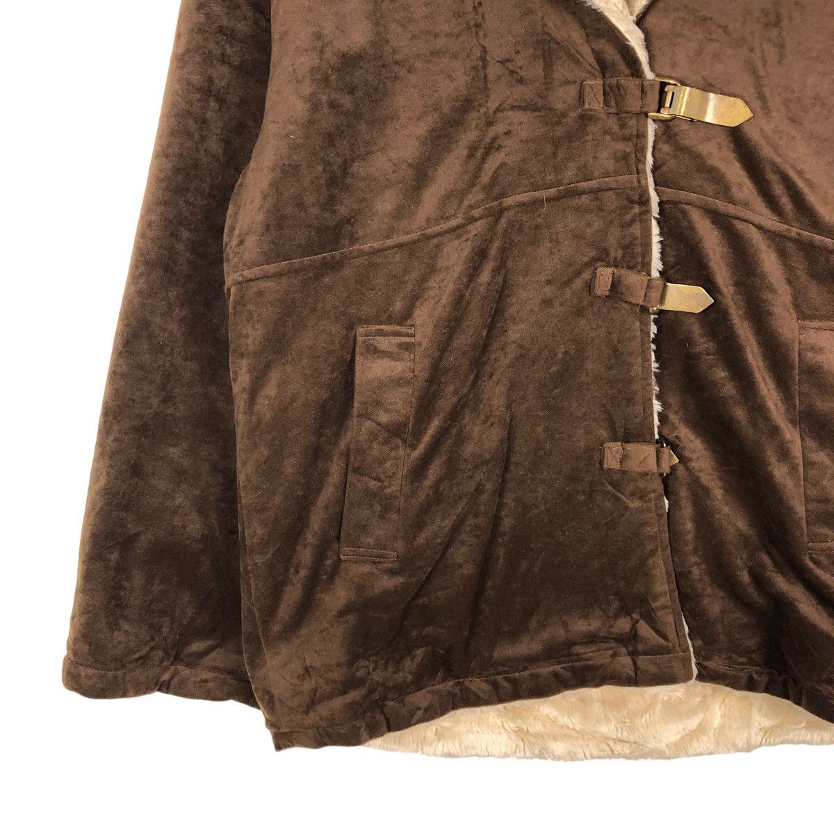 Japanese Brand × Vintage 📌VINTAGE BIKER JACKET S-MICHAEL MINK FUR SHEARLING Size US M / EU 48-50 / 2 - 13 Thumbnail