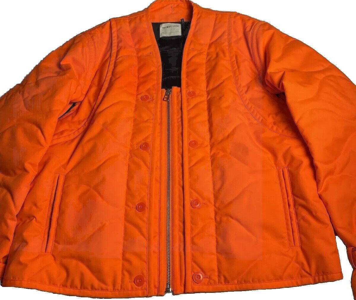Helmut Lang HELMUT LANG Open Sides Long Sleeve Jacket Buttons Pocket Size US M / EU 48-50 / 2 - 2 Thumbnail