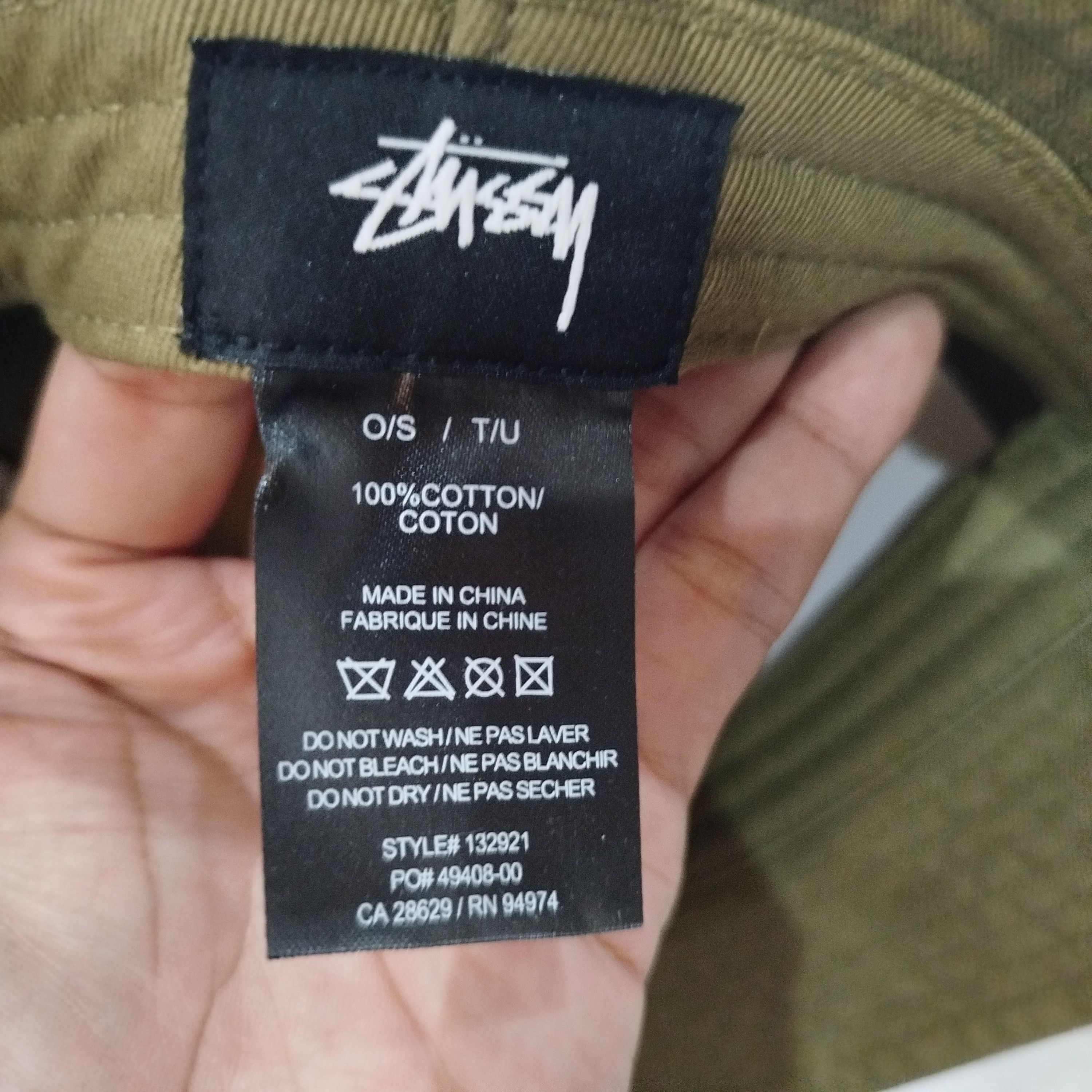 Stussy STUSSY WARRIOR MAN BUCKET HAT Size ONE SIZE - 4 Thumbnail