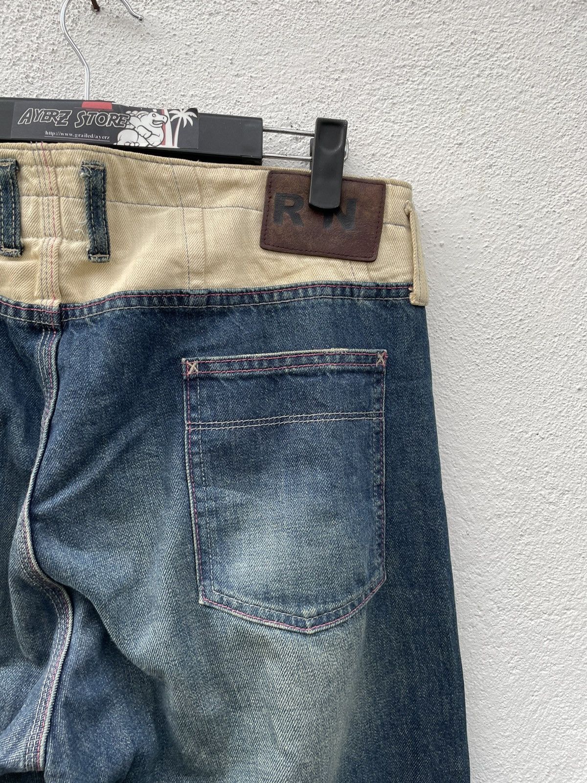 If Six Was Nine R Newbold”s New & Old Selvedge Denim Jeans Size US 33 - 12 Thumbnail