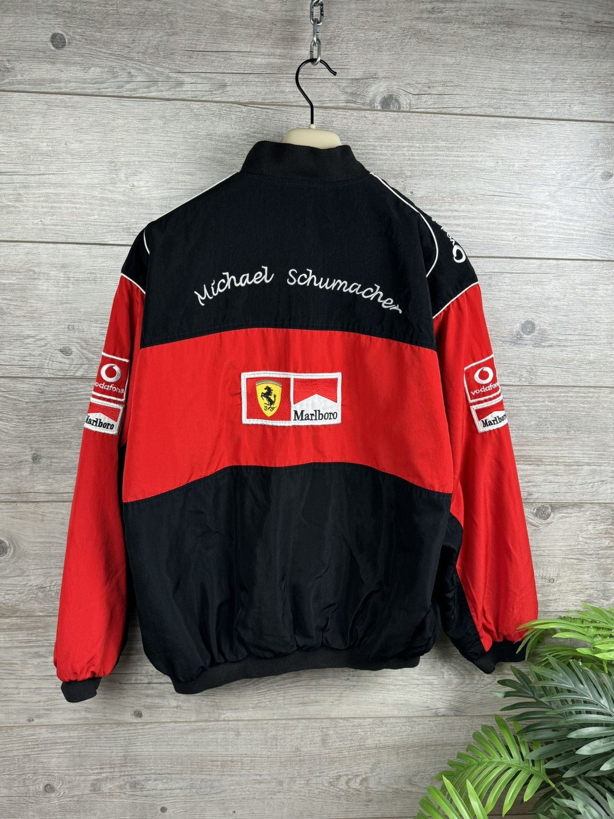 Marlboro Vintage Ferrari Michael Schumacher F1 Marlboro Racing Jacket Size US XL / EU 56 / 4 - 17 Thumbnail