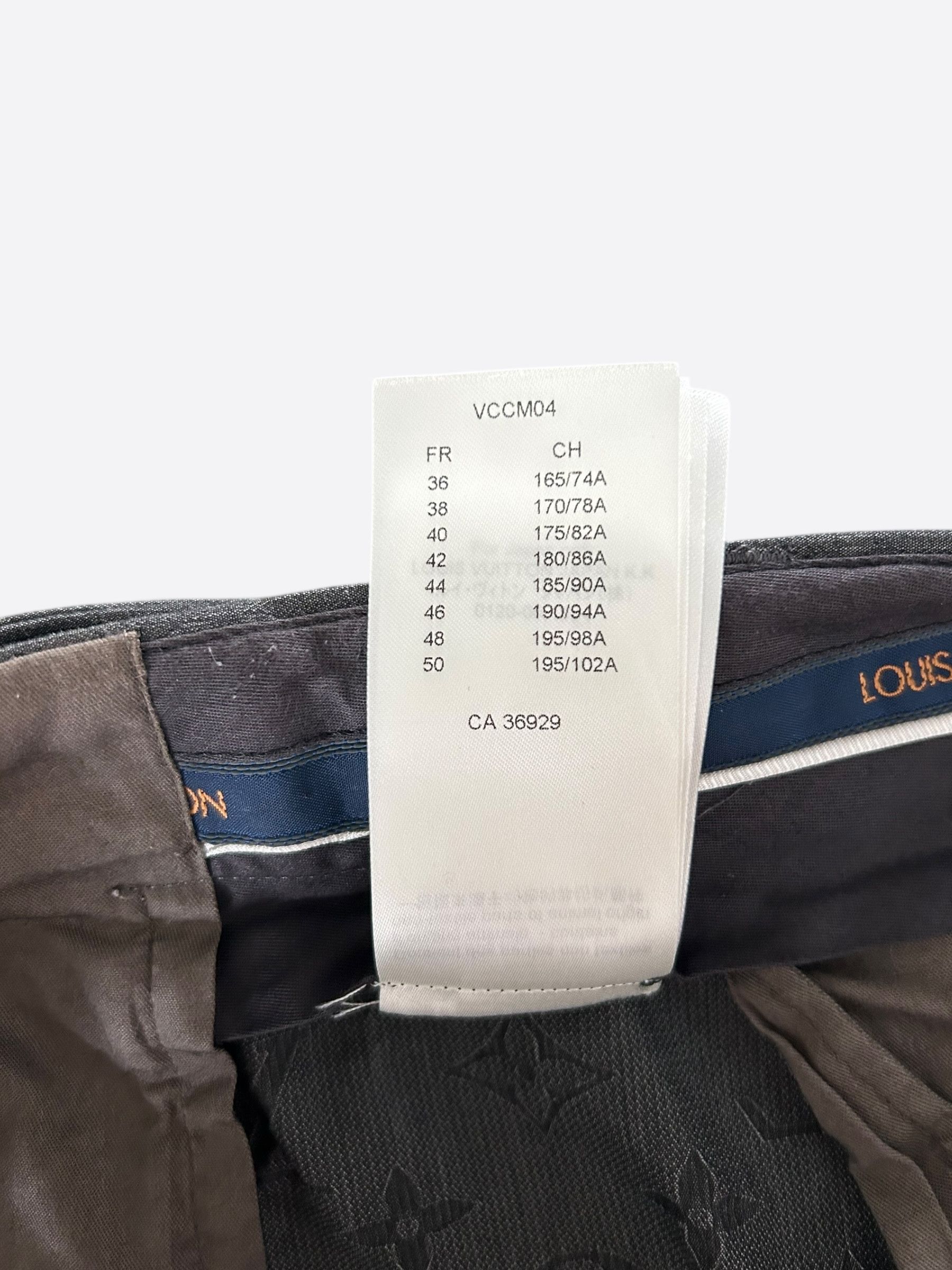 Louis Vuitton Louis Vuitton Black Monogram Dress Pants Size US 32 / EU 48 - 8 Thumbnail
