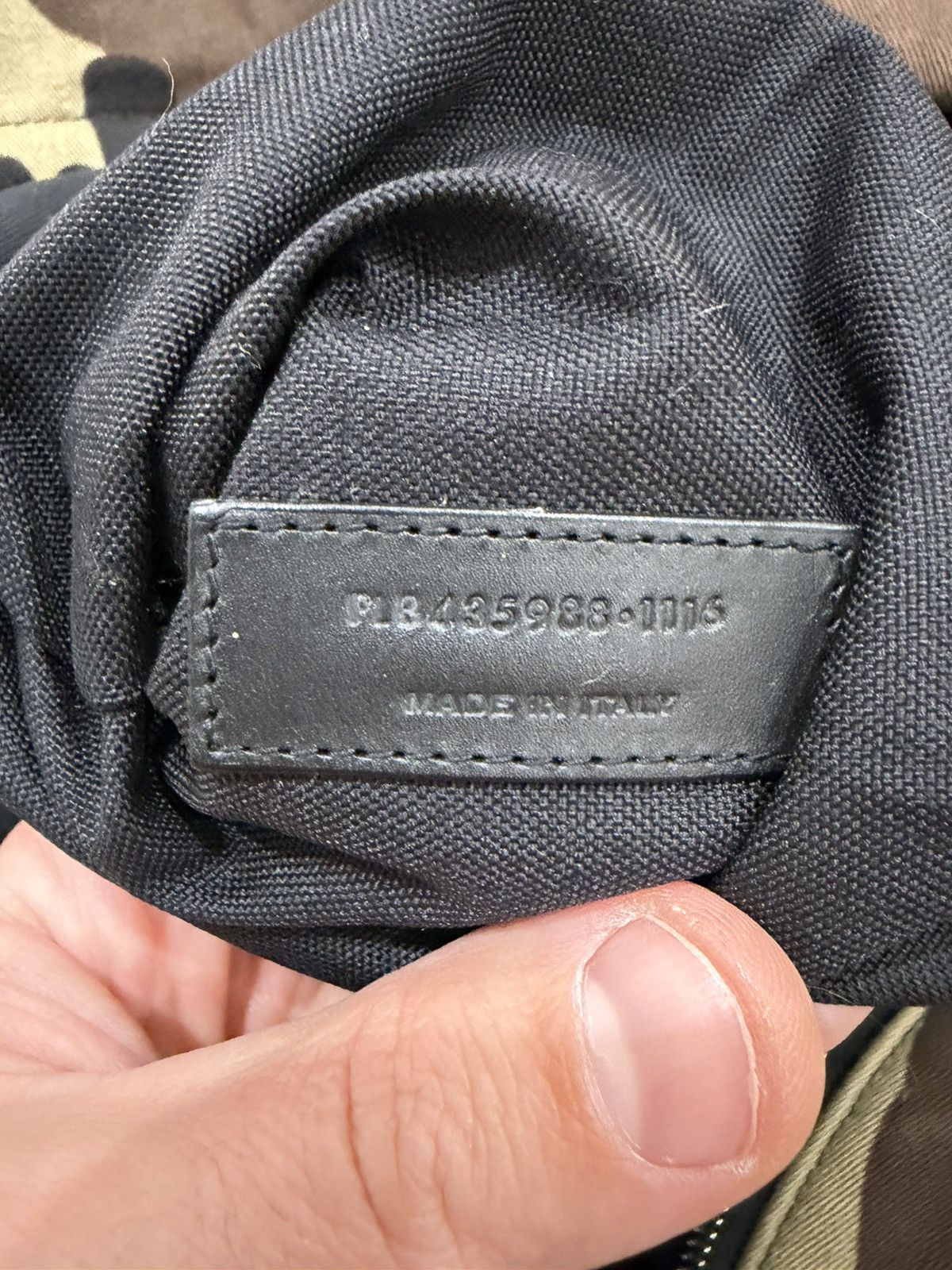 Saint Laurent Paris Saint Laurent City Backpack Camo & Black Size ONE SIZE - 15 Thumbnail