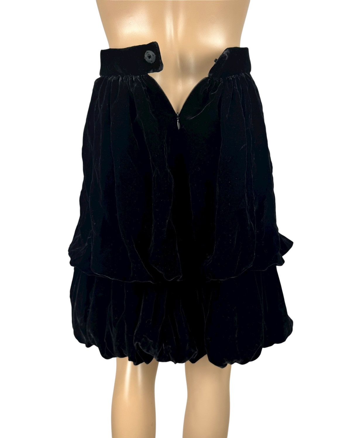 Other Requiem France Velour Voluminous Skirt With Filling FR38 US6 Size 28" / US 6 / IT 42 - 8 Thumbnail