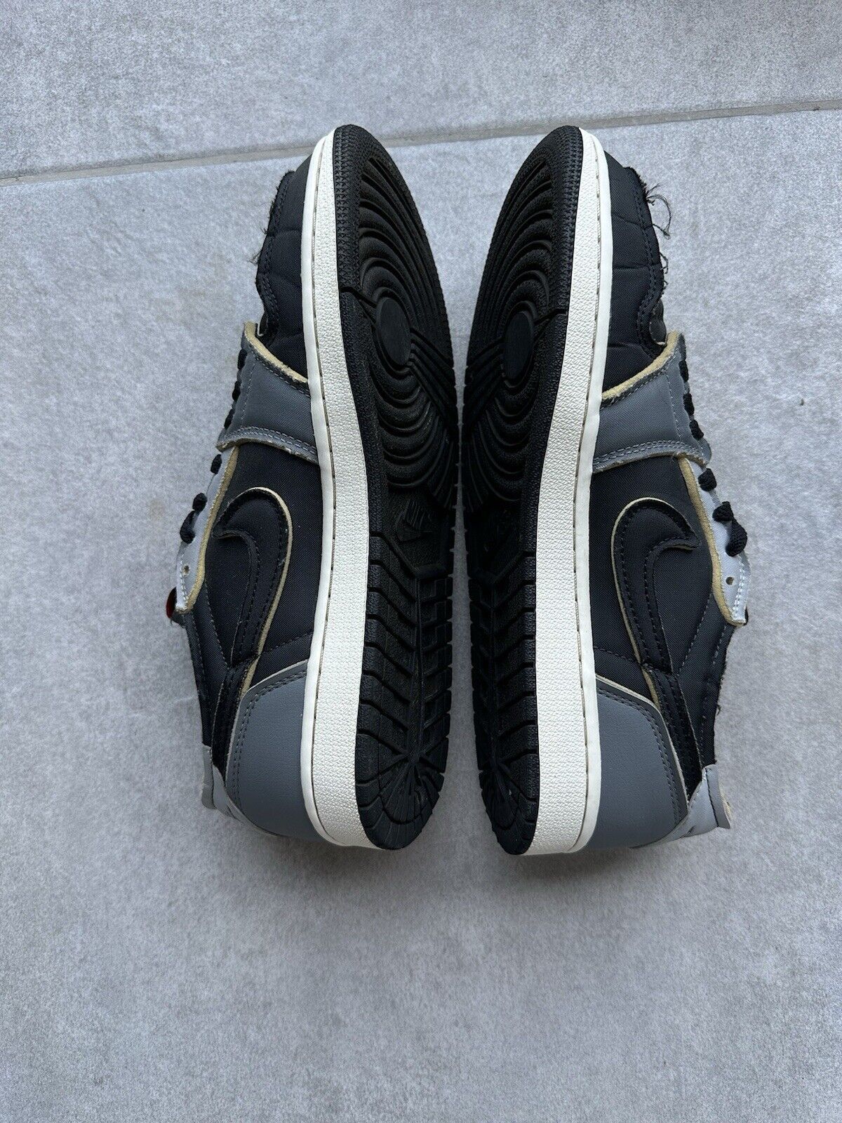 Nike Nike Air Jordan 1 Retro Low OG EX Black Smoke Gray Mens Size US 9.5 / EU 42-43 - 5 Thumbnail