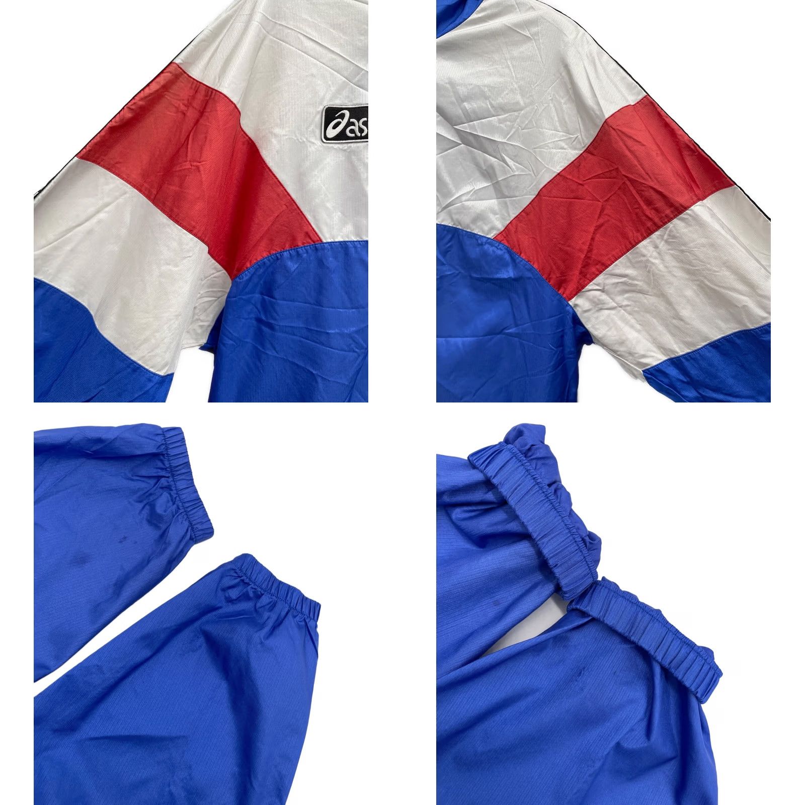 Asics asics Hoodie Men M Blue x white Size M Pullover Size US M / EU 48-50 / 2 - 8 Thumbnail