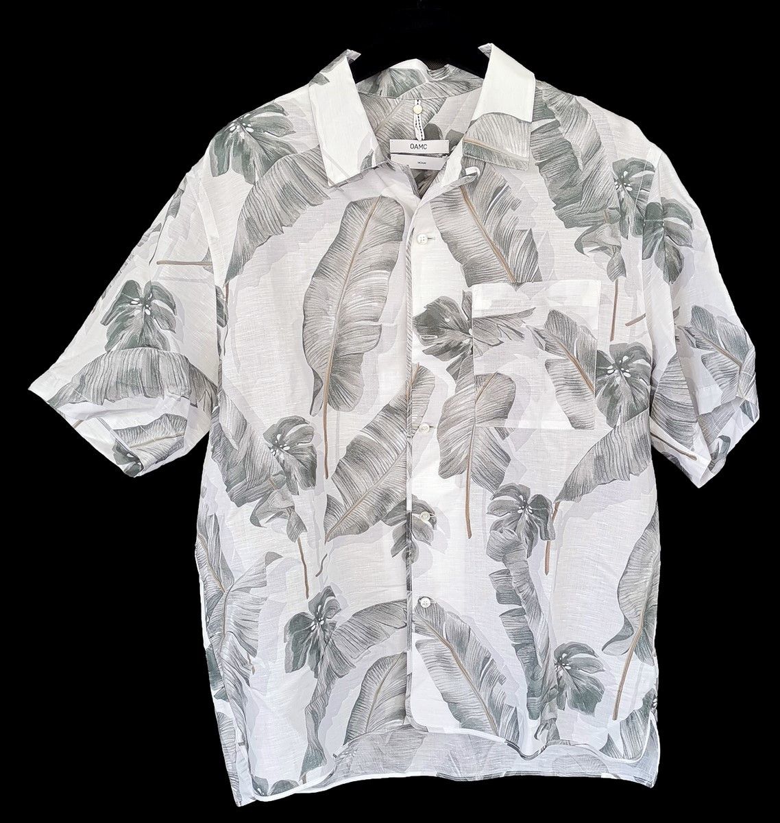 OAMC OAMC TROPIC COTTON LINEN SHORT SLEEVES SHIRT - New with tags Size US M / EU 48-50 / 2 - 1 Thumbnail