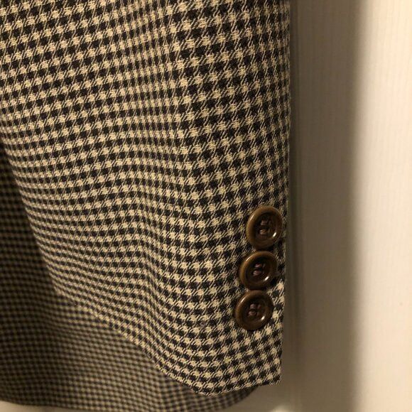 VTG HUGO BOSS MEN'S 95%WOOL SPORT COAT BLAZER JACKET 44R