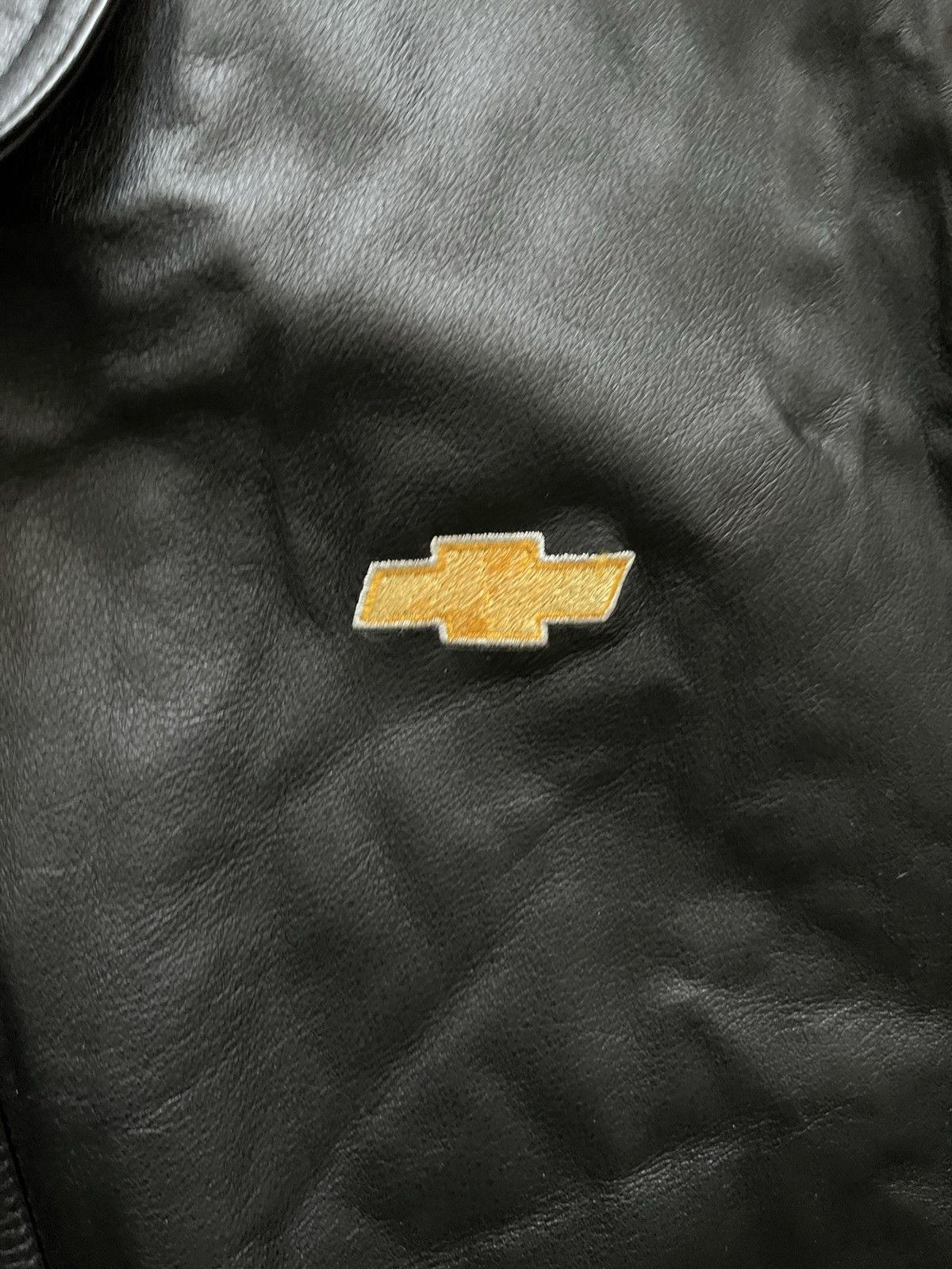 Chevrolet Vintage Chevy Leather Jacket Size US XL / EU 56 / 4 - 3 Thumbnail