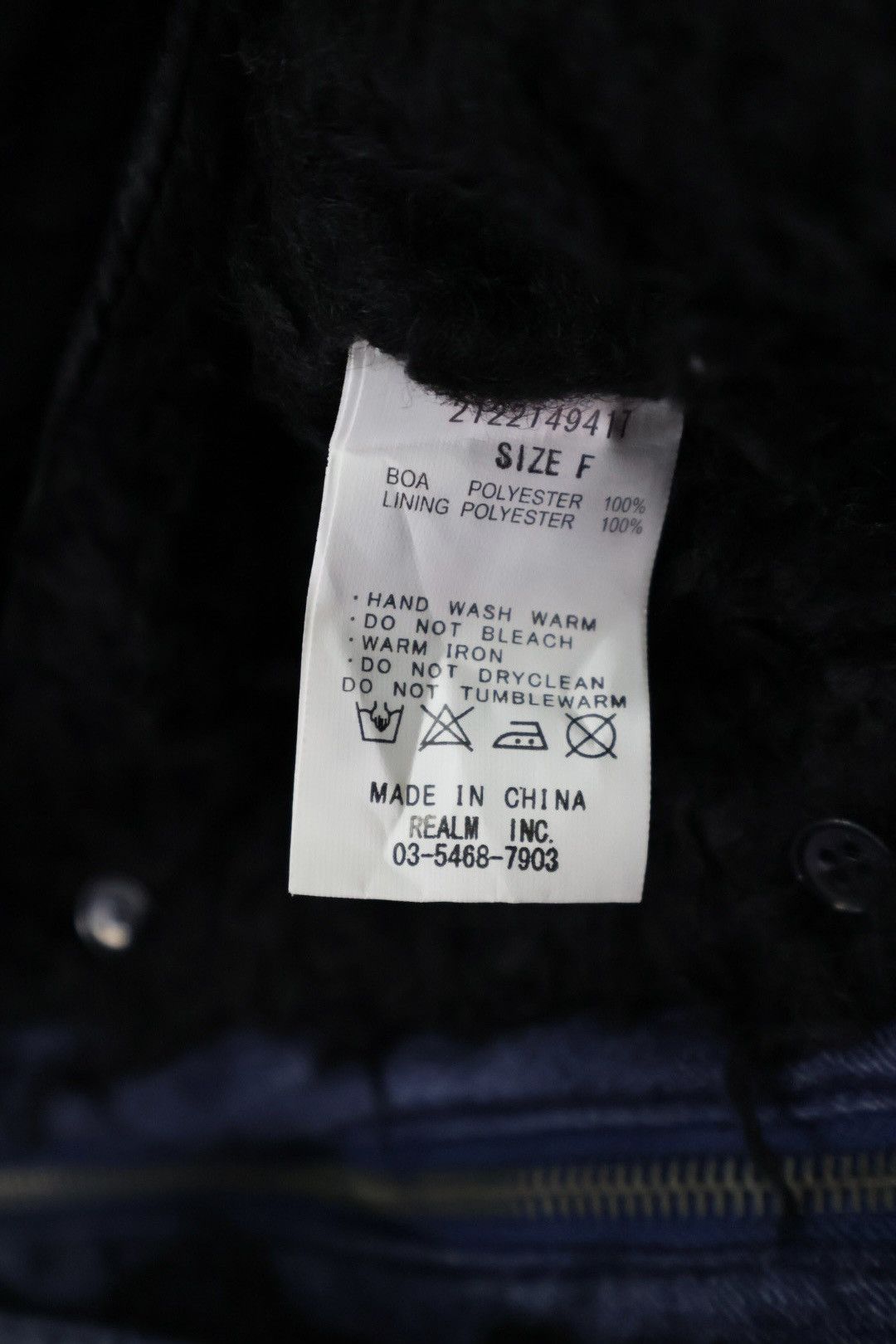 If Six Was Nine Backs Punk Jacket Y2k Size US S / EU 44-46 / 1 - 5 Thumbnail