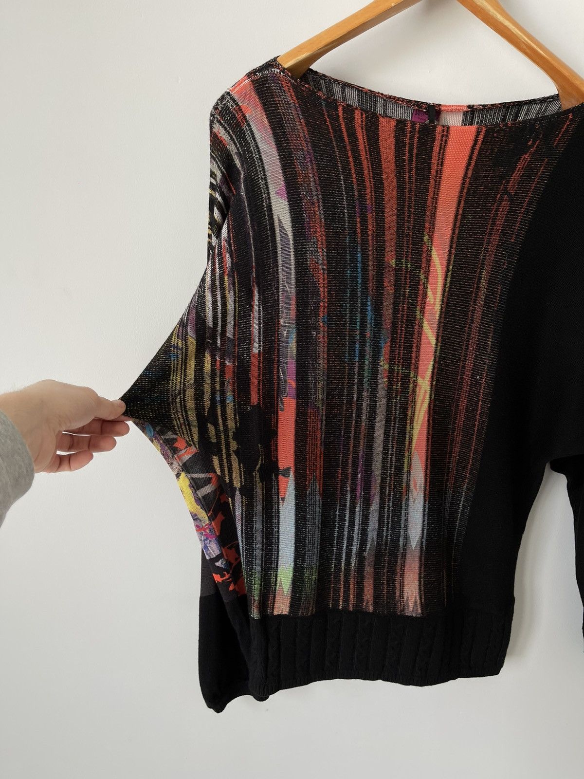 Japanese Brand Save The Queen Avant Garde Japanese Knitted Top Sweater Size S / US 4 / IT 40 - 5 Thumbnail