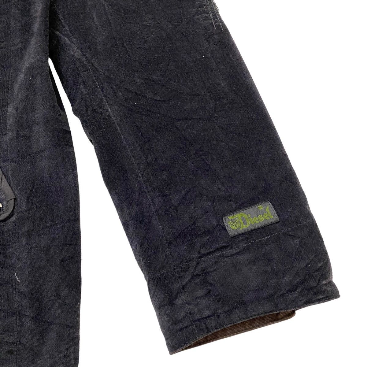 Diesel × Diesel Black Gold × Japanese Brand ✨Nice design Diesel velvet light jacket Size US M / EU 48-50 / 2 - 8 Thumbnail
