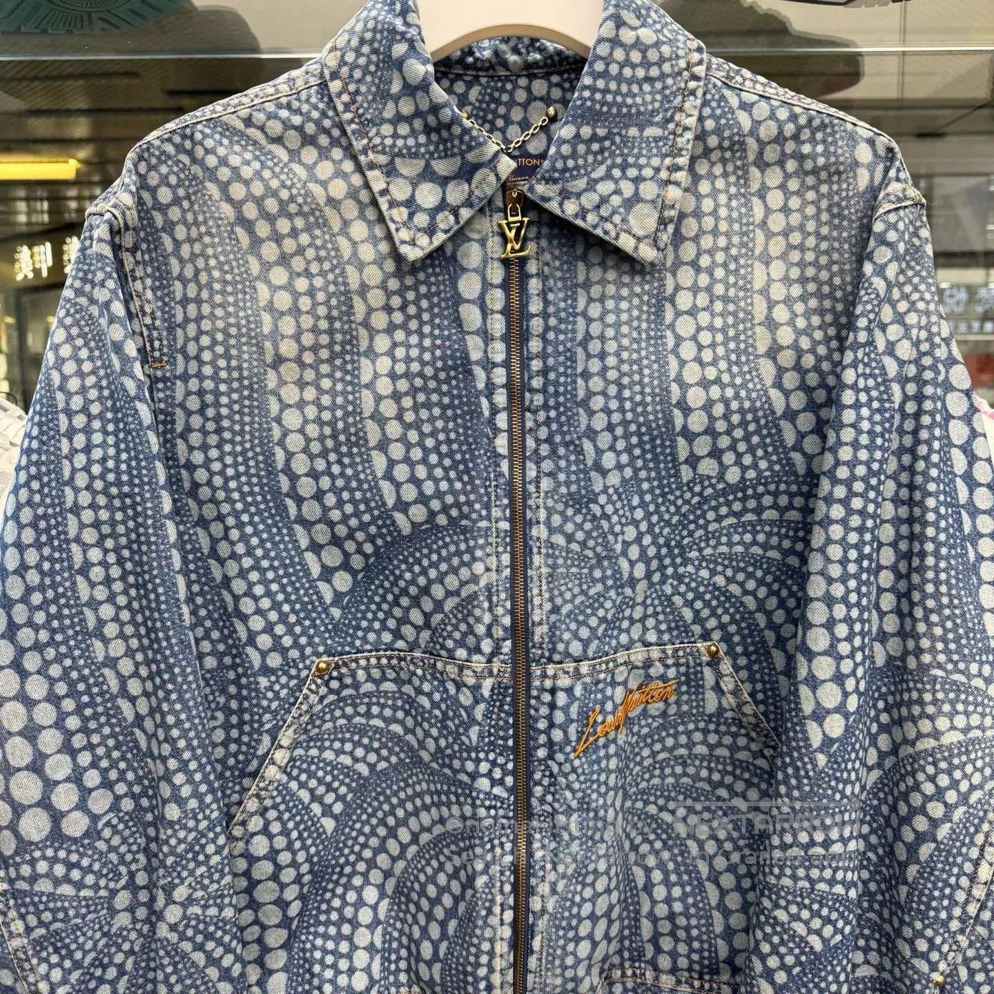 Louis Vuitton Louis Vuitton x Yayoi Kusama Pumpkin Denim Jacket. Size US S / EU 44-46 / 1 - 2 Thumbnail
