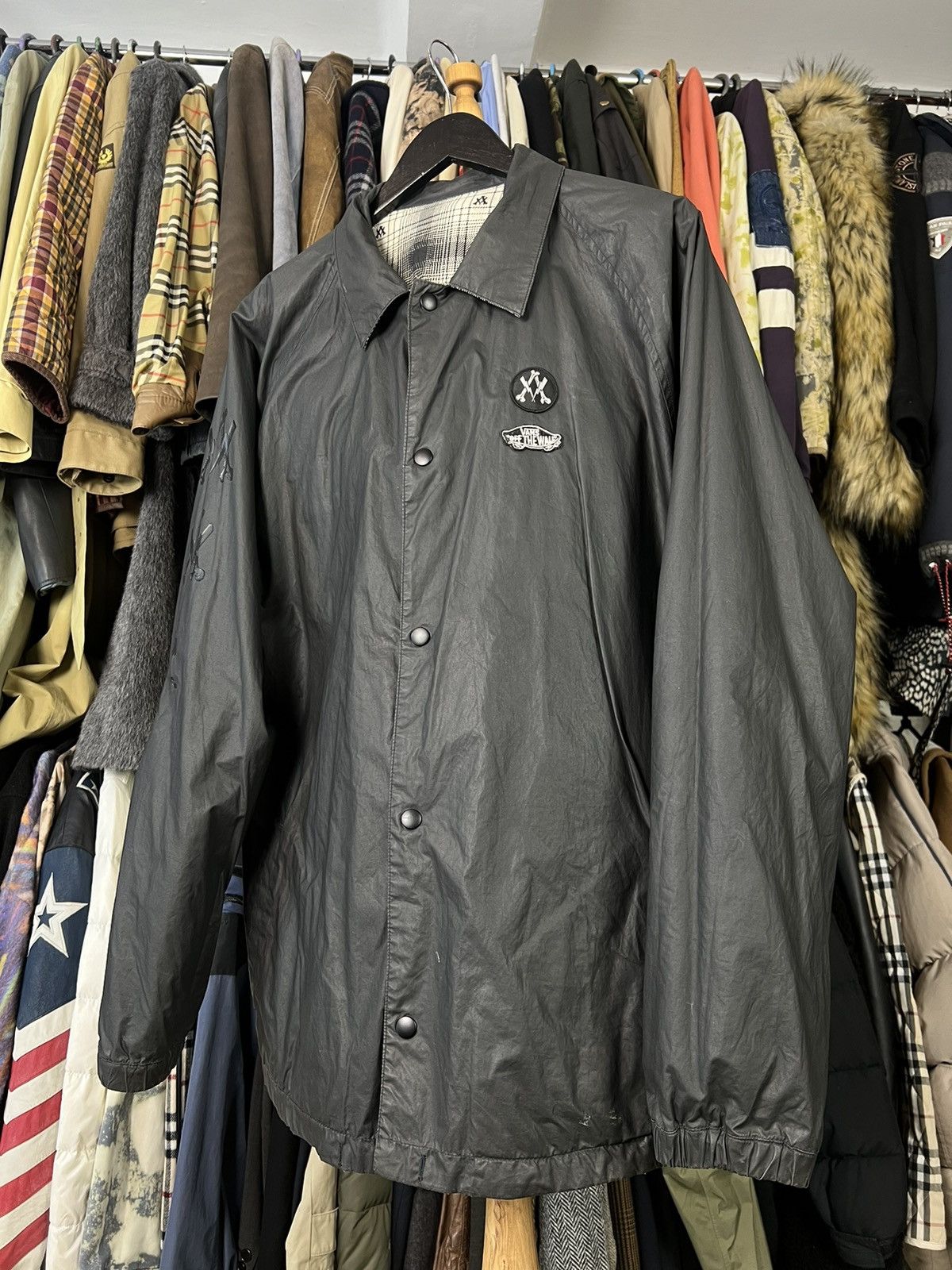 Vans Vans x Cathy Van Engel Vintage Reversible Couch Jacket Size US XL / EU 56 / 4 - 7 Thumbnail