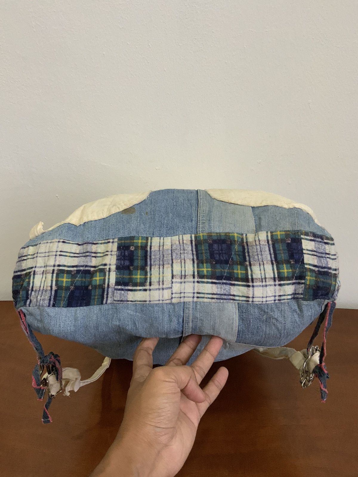 Lee Vintage Lee Patchwork Distressed Fade Backpack Size ONE SIZE - 7 Thumbnail