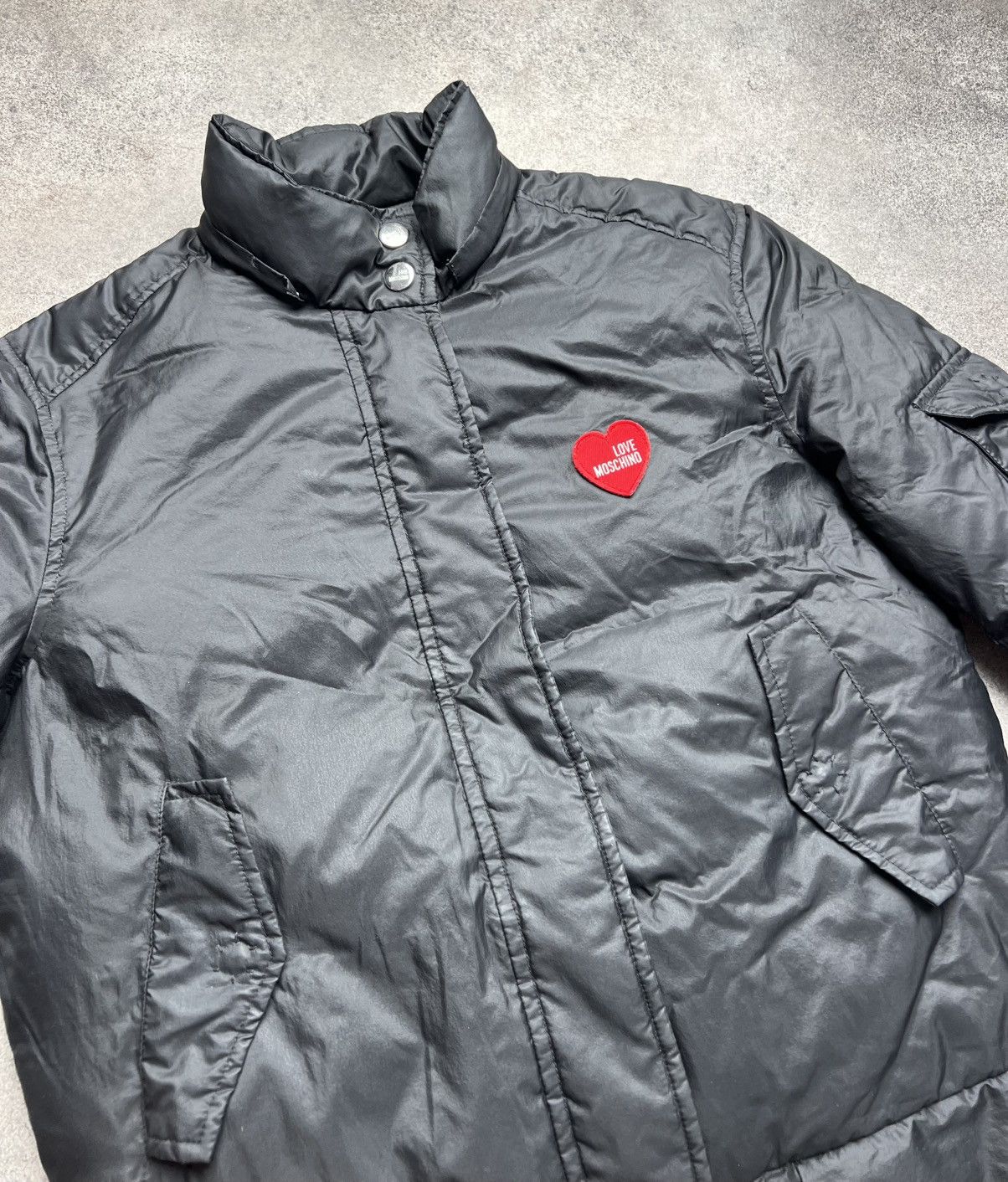 Love Moschino Love Moschino down bomber jacket co Size S / US 4 / IT 40 - 4 Thumbnail