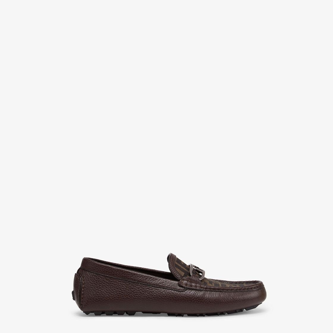 Fendi o1s1wg111025 Fendi O'Lock Driving Shoes in Dark Brown Size US 12 / EU 45 - 3 Thumbnail