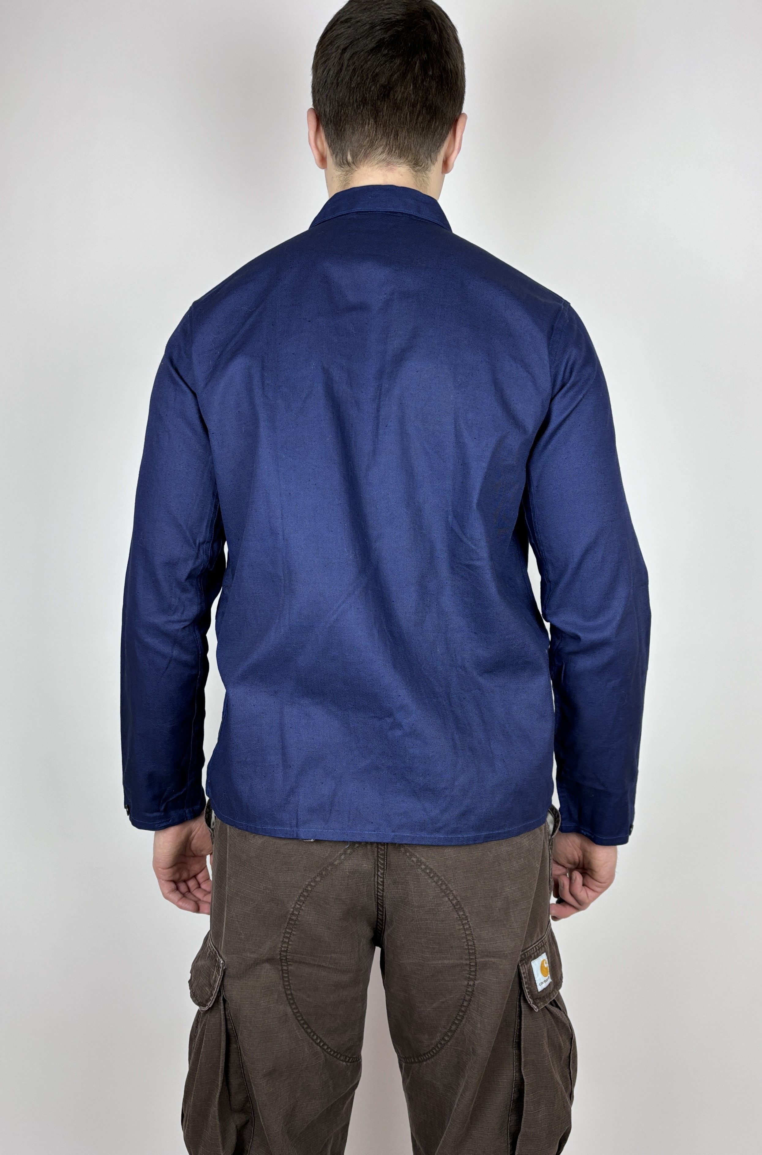 Le Laboureur × Vintage Vintage Lotus Vietnamese Work Jacket Workwear Chore Jacket Size US M / EU 48-50 / 2 - 12 Thumbnail