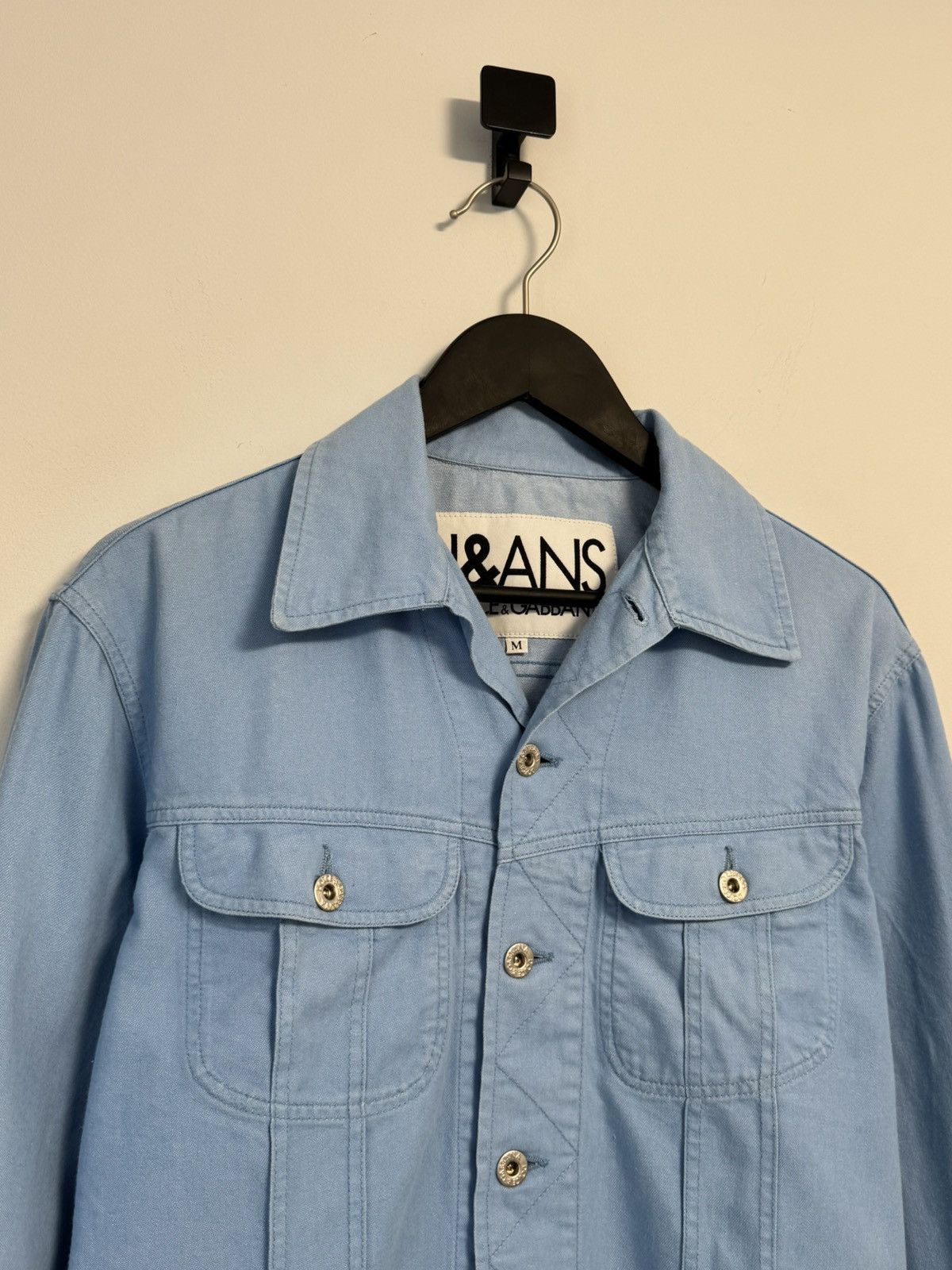 Dolce & Gabbana Dolce&Gabbana Jeans Jacket Vintage 90’S Size M / US 6-8 / IT 42-44 - 2 Thumbnail