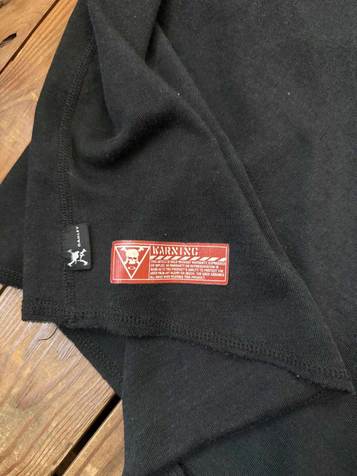 Oakley Vintage Y2K Oakley Carbon X Tactical Base Layer Black Shirt Size US M / EU 48-50 / 2 - 5 Thumbnail