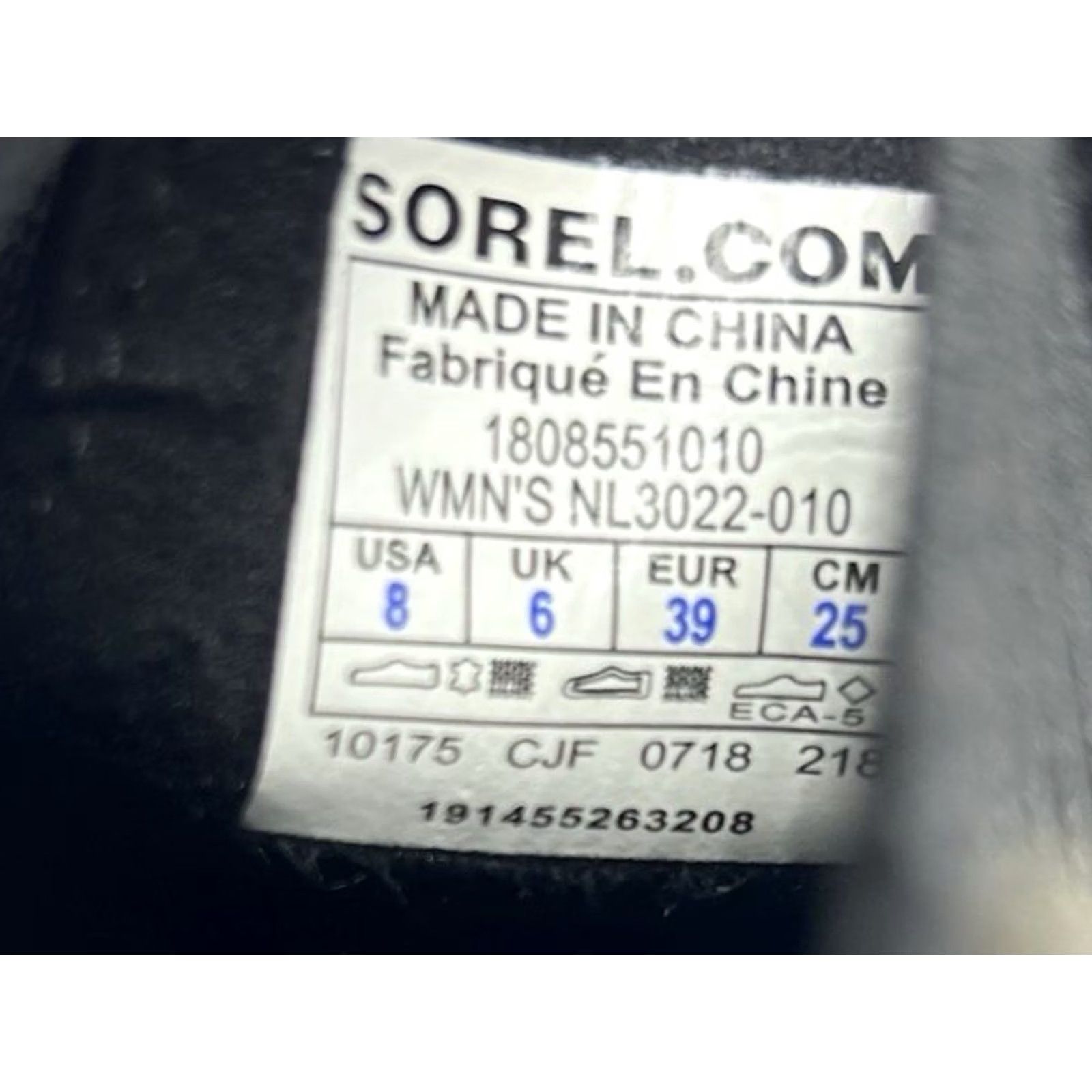SOREL Sorel Chelsea Boots Womens 8 M Joan of Arctic Wedge II Black Nubuck Leather Size US 8 / IT 38 - 6 Thumbnail