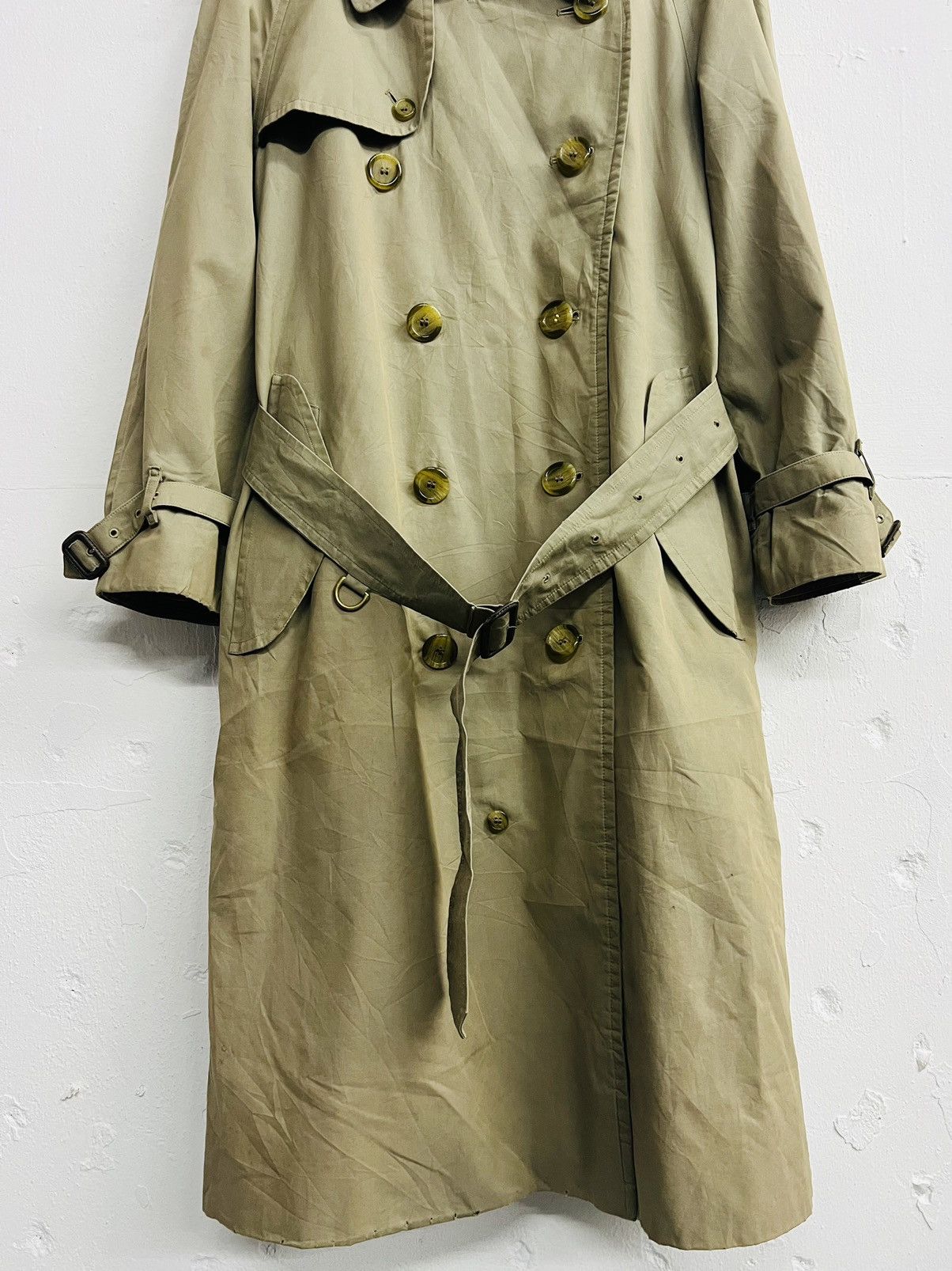 Burberry VINTAGE BURBERRY NOVA CHECK TRENCH COAT Size US S / EU 44-46 / 1 - 2 Thumbnail