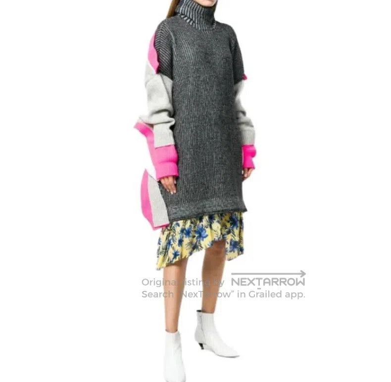 Balenciaga Balenciaga Three-layer Collage High-neck Sweater Size S / US 4 / IT 40 - 9 Thumbnail