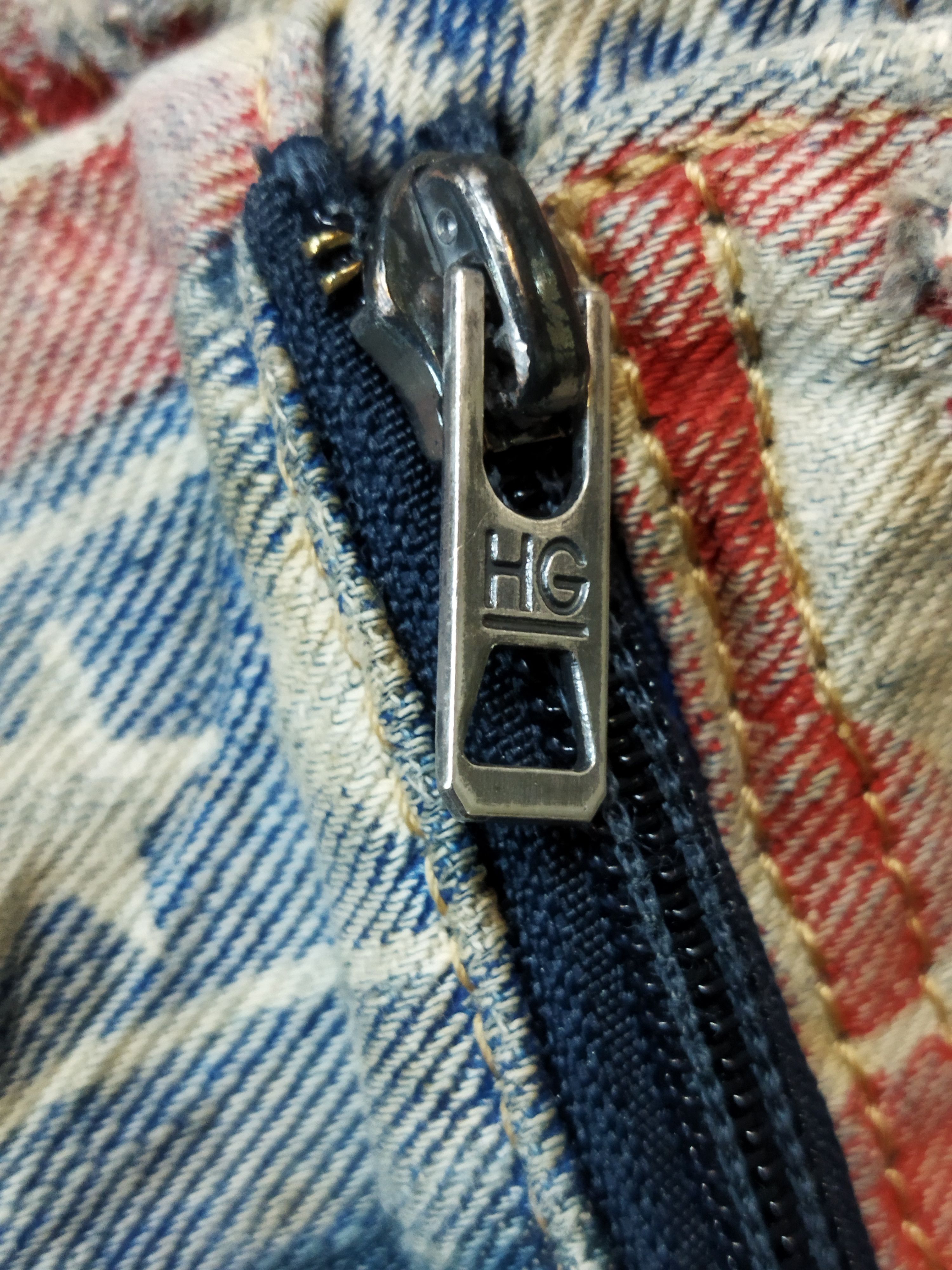 Hysteric Glamour Vintage Hysteric Glamour Denim Sling Bag Size ONE SIZE - 5 Thumbnail