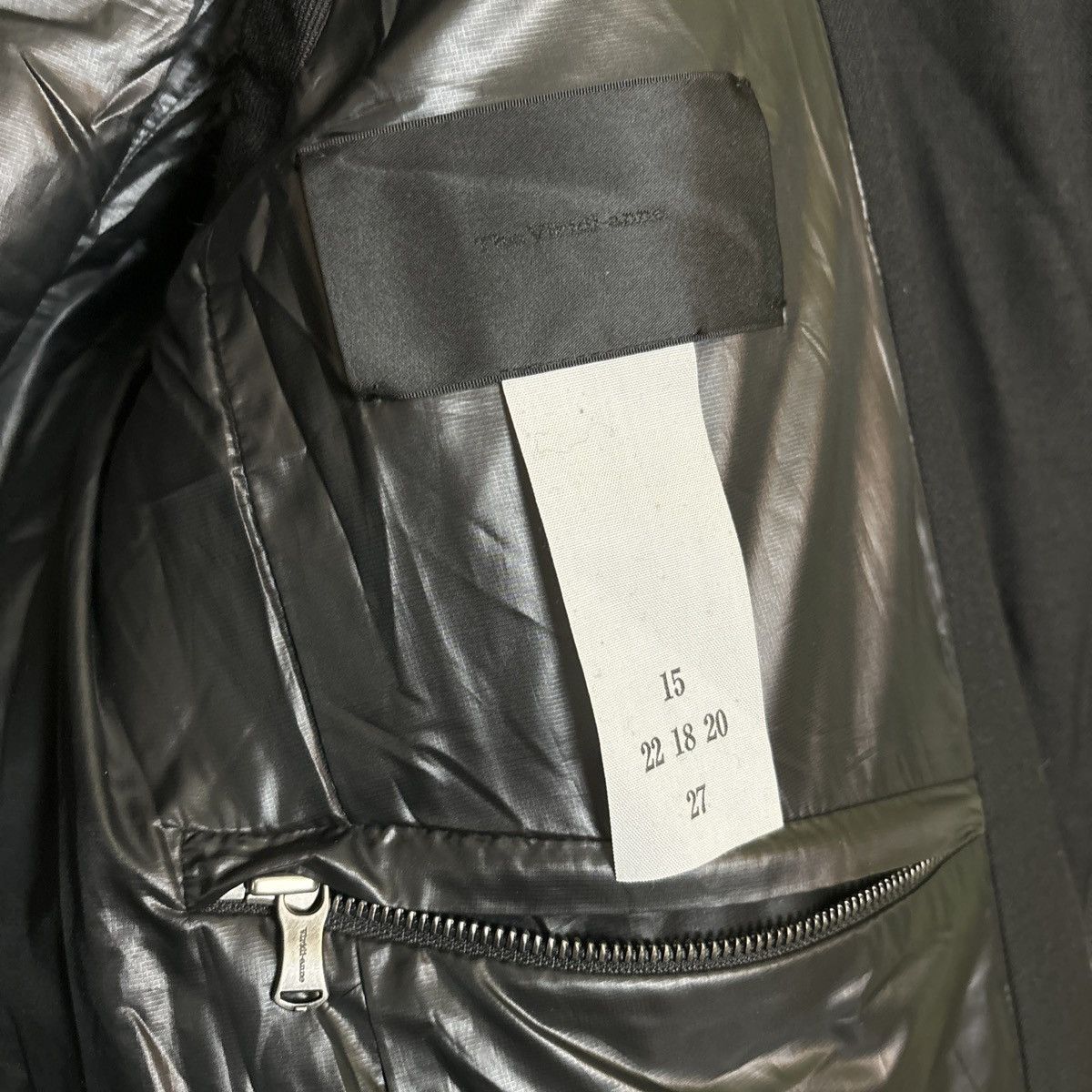 The Viridi-anne Black Cross-Zip Down Puffer Vest. Wool/Linen Small w/Tag Size US S / EU 44-46 / 1 - 6 Thumbnail