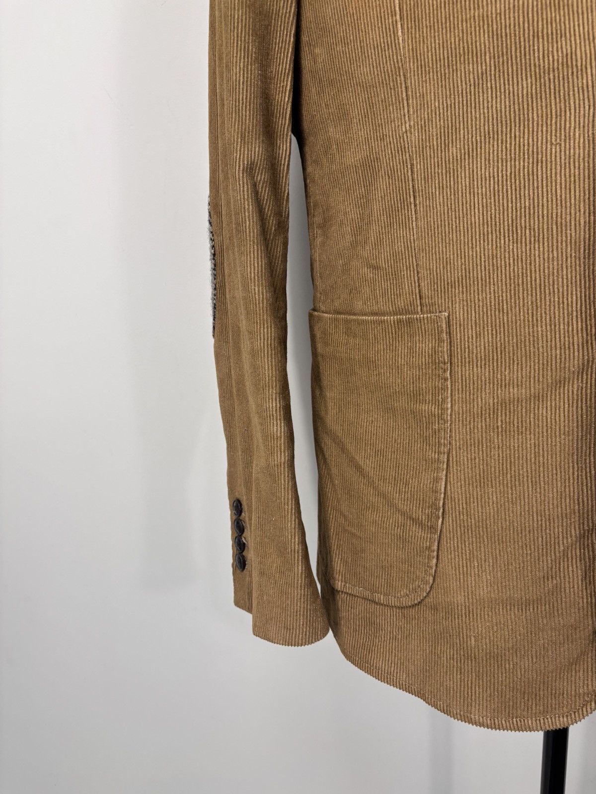 Harris Tweed Sterling 1958 Men’s Corduroy Blazer Jacket Sport Coat Size 40R - 7 Thumbnail