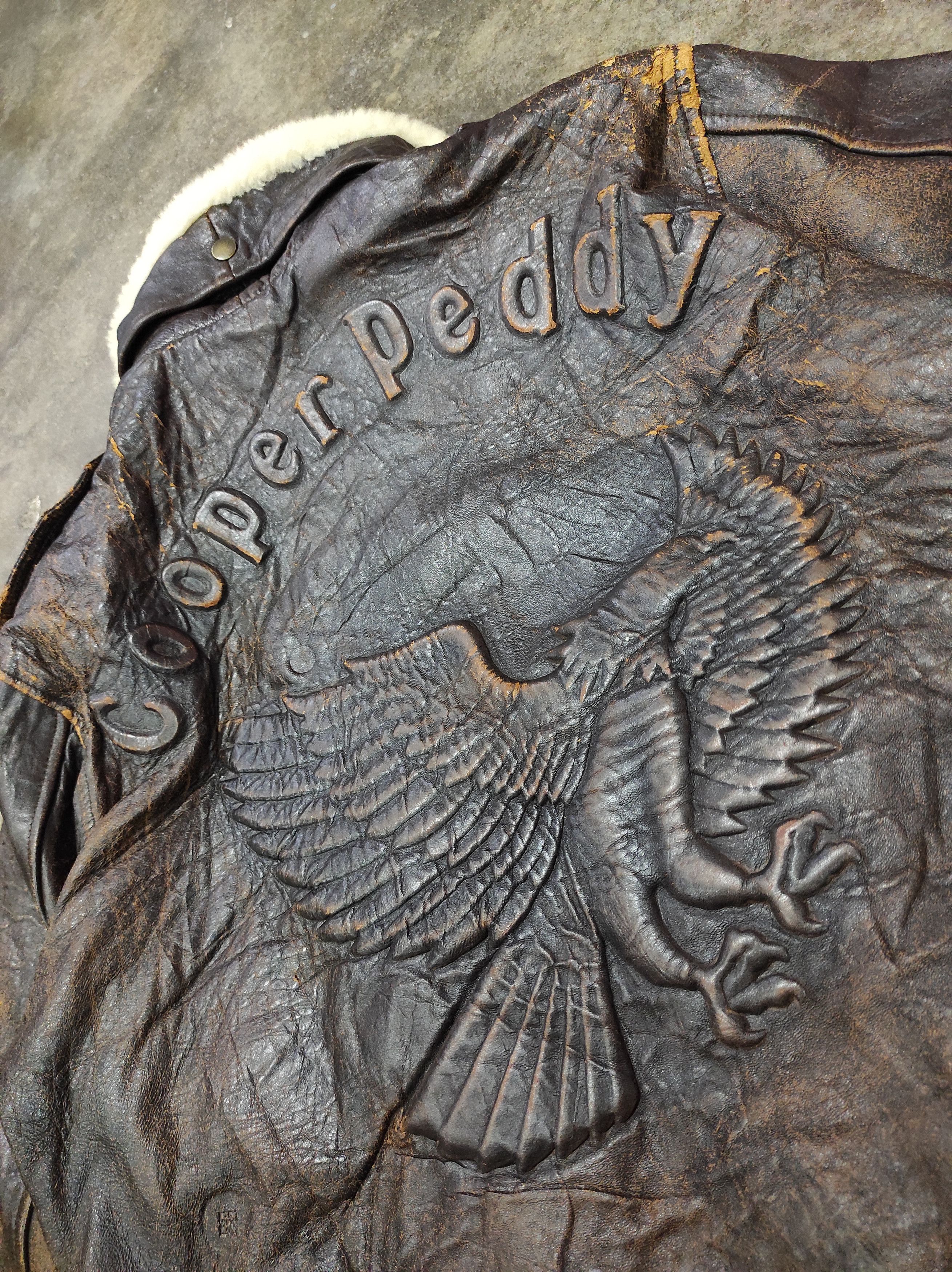 Harley Davidson COPPER PEDDY STYLE HARLEY DAVIDSON LEATHER JACKET DISTRESSED Size US L / EU 52-54 / 3 - 3 Thumbnail